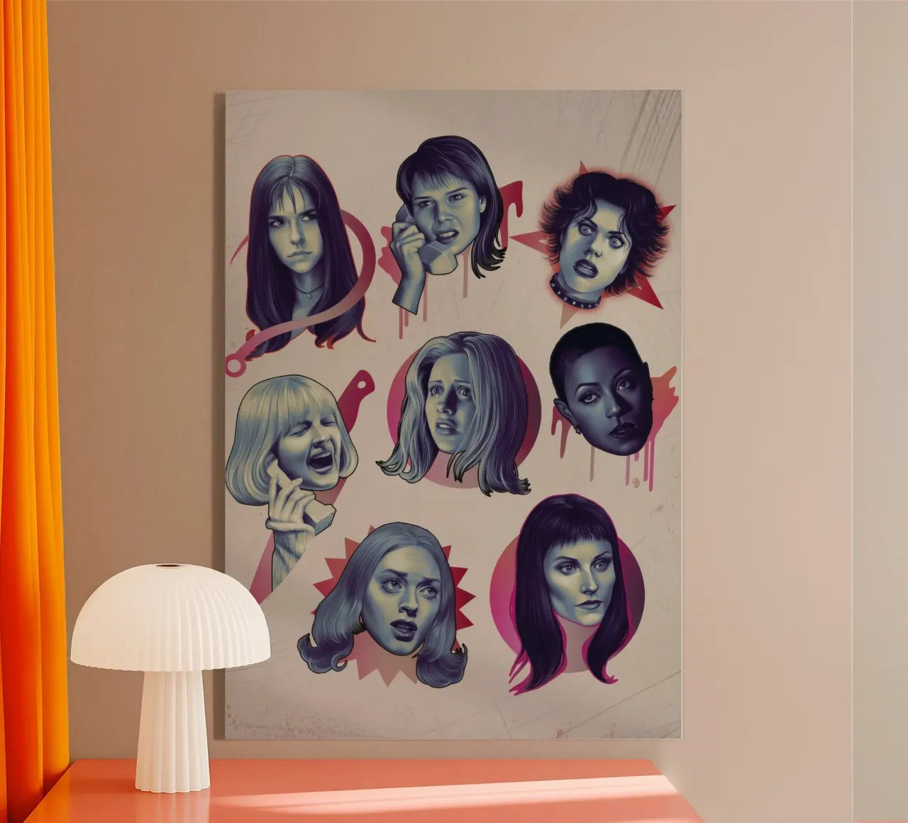 90's SCREAM Queens plexiglass da lucasmeier