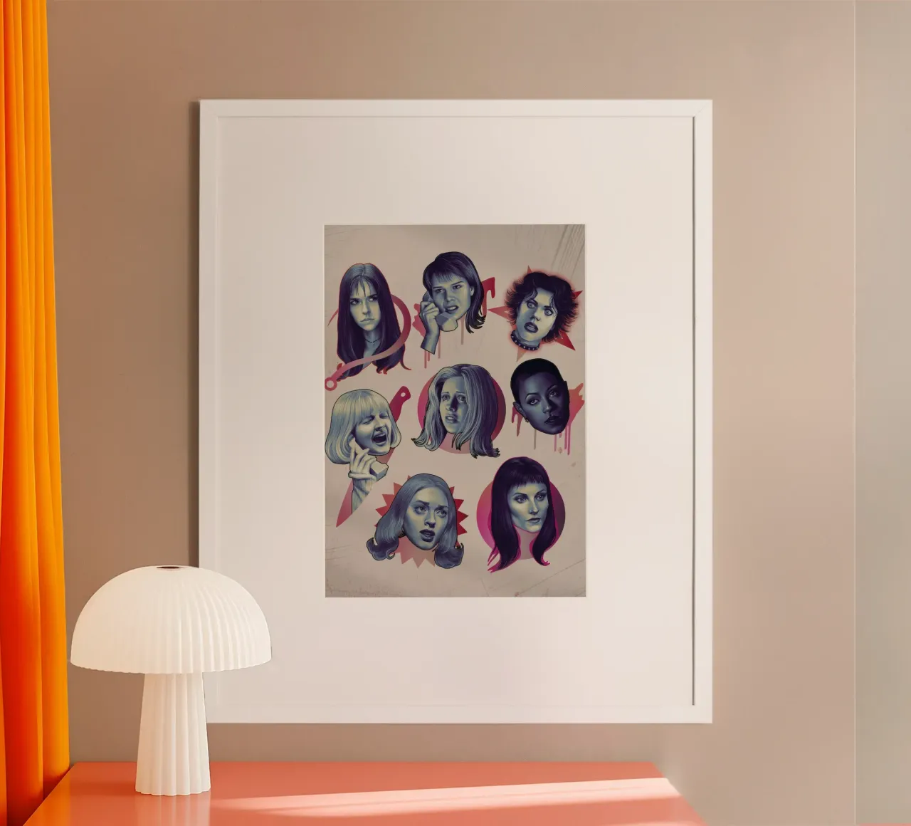 90's SCREAM Queens poster da lucasmeier