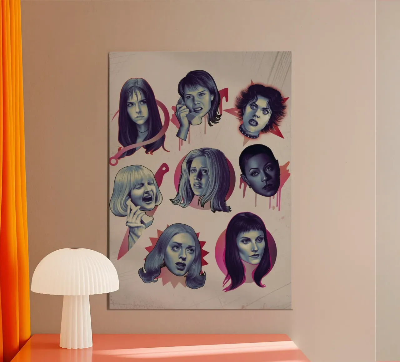 90's SCREAM Queens poster da lucasmeier