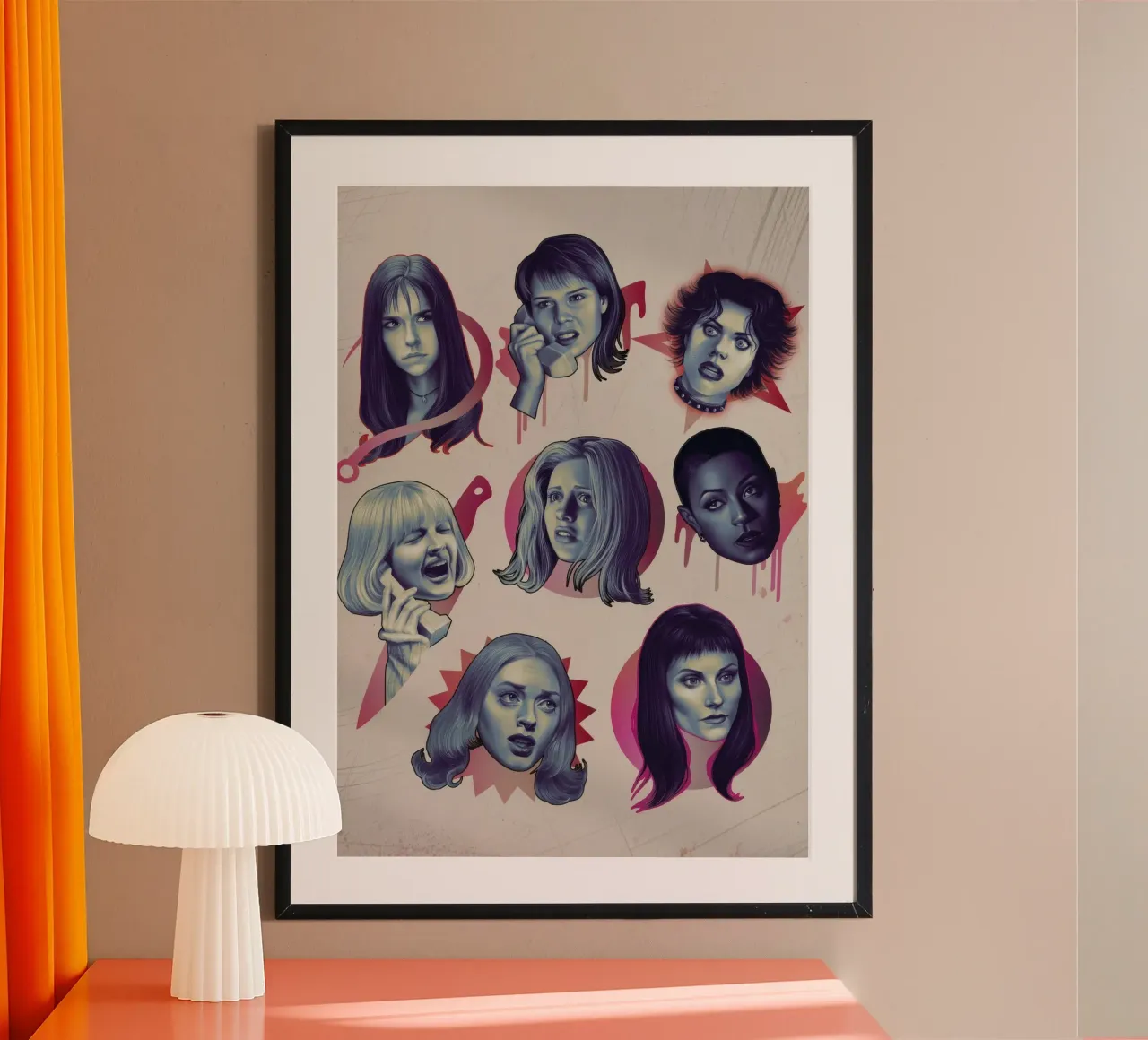 90's SCREAM Queens poster da lucasmeier