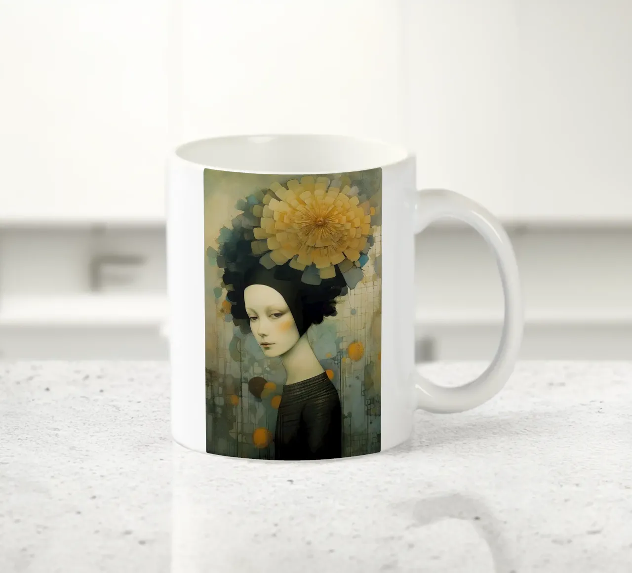 Wall-art by Imagine ceramic mug by Imagine