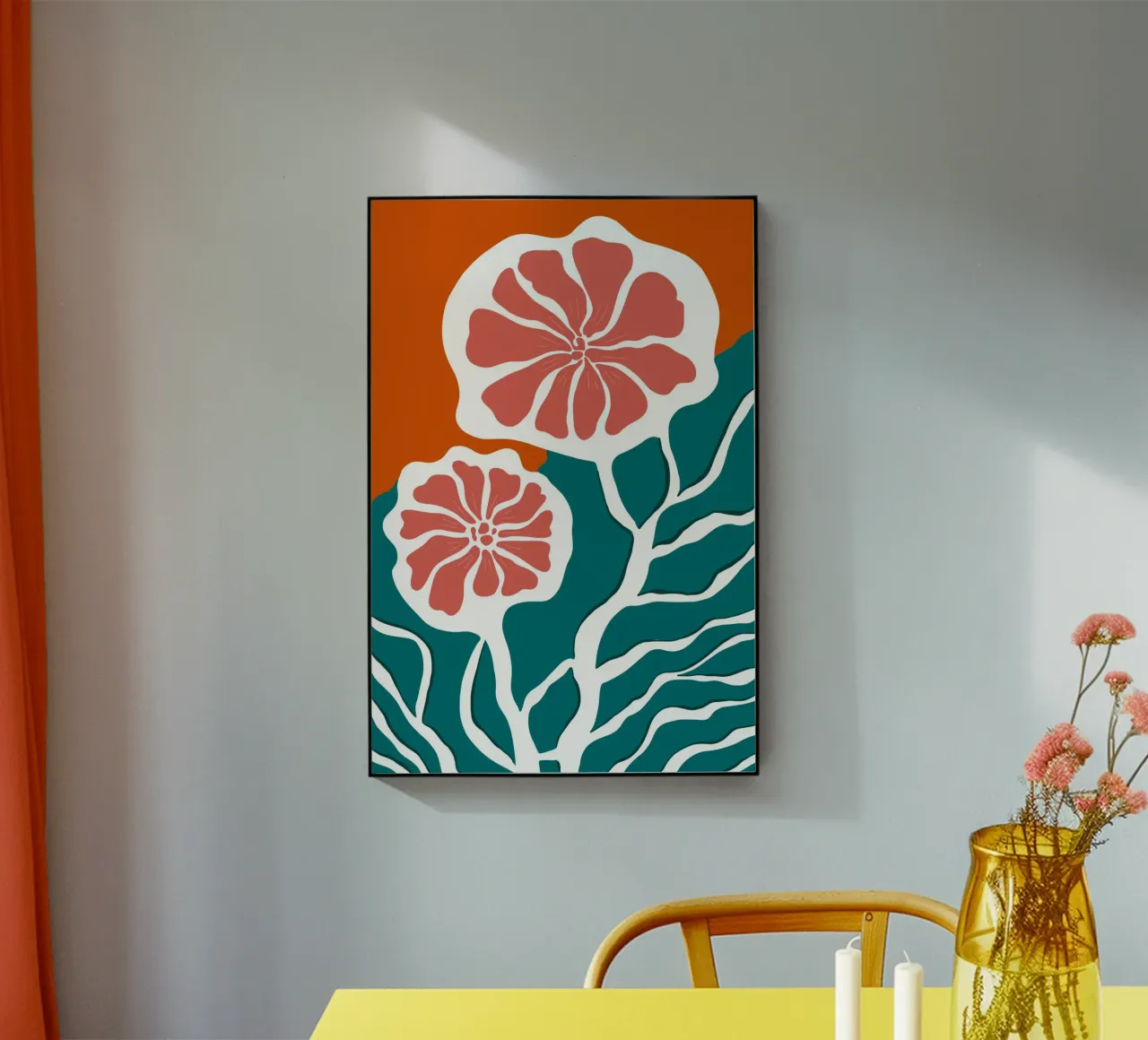 Summer Flower plexiglass da Artsy Bessy