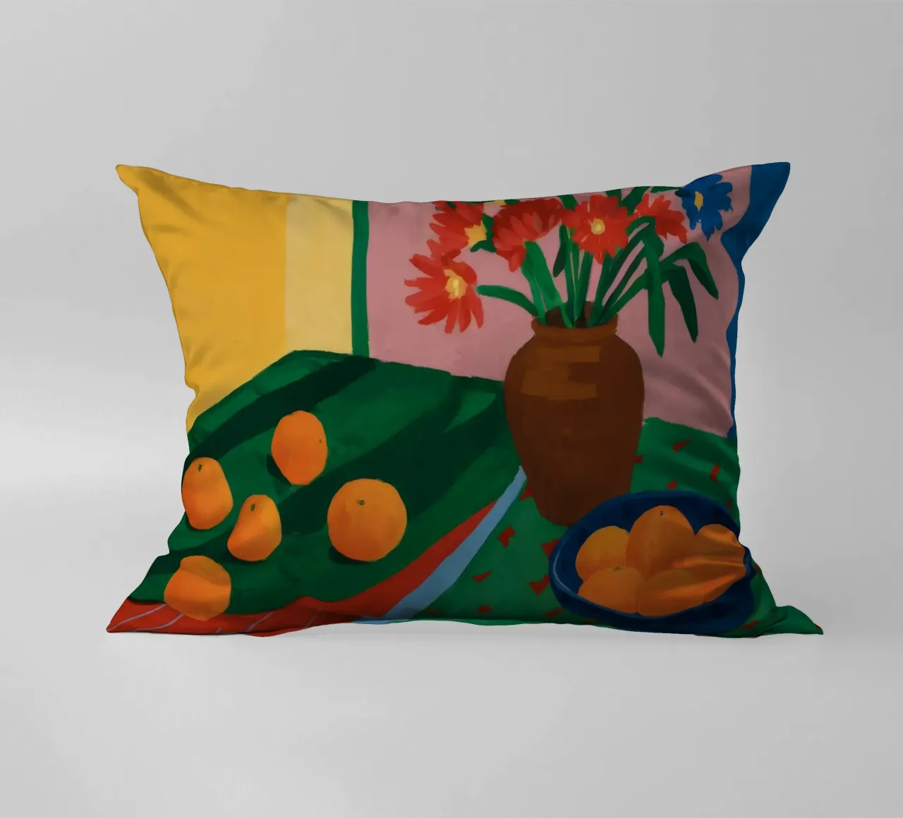 Composizione da terra di mandarini cuscino da Fable Tempa