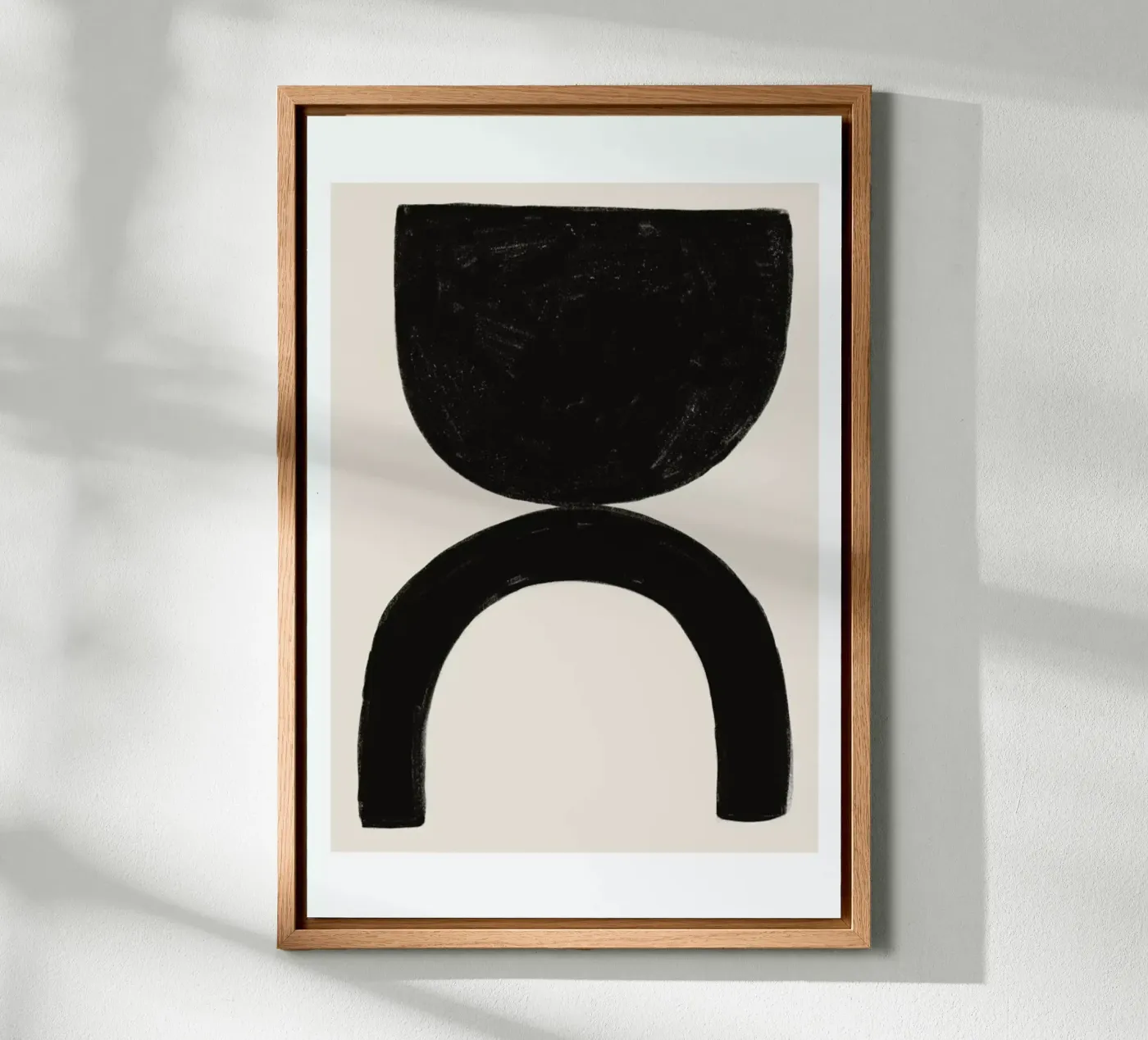 Two Sides canvas van Mottos by Sinan Saydik