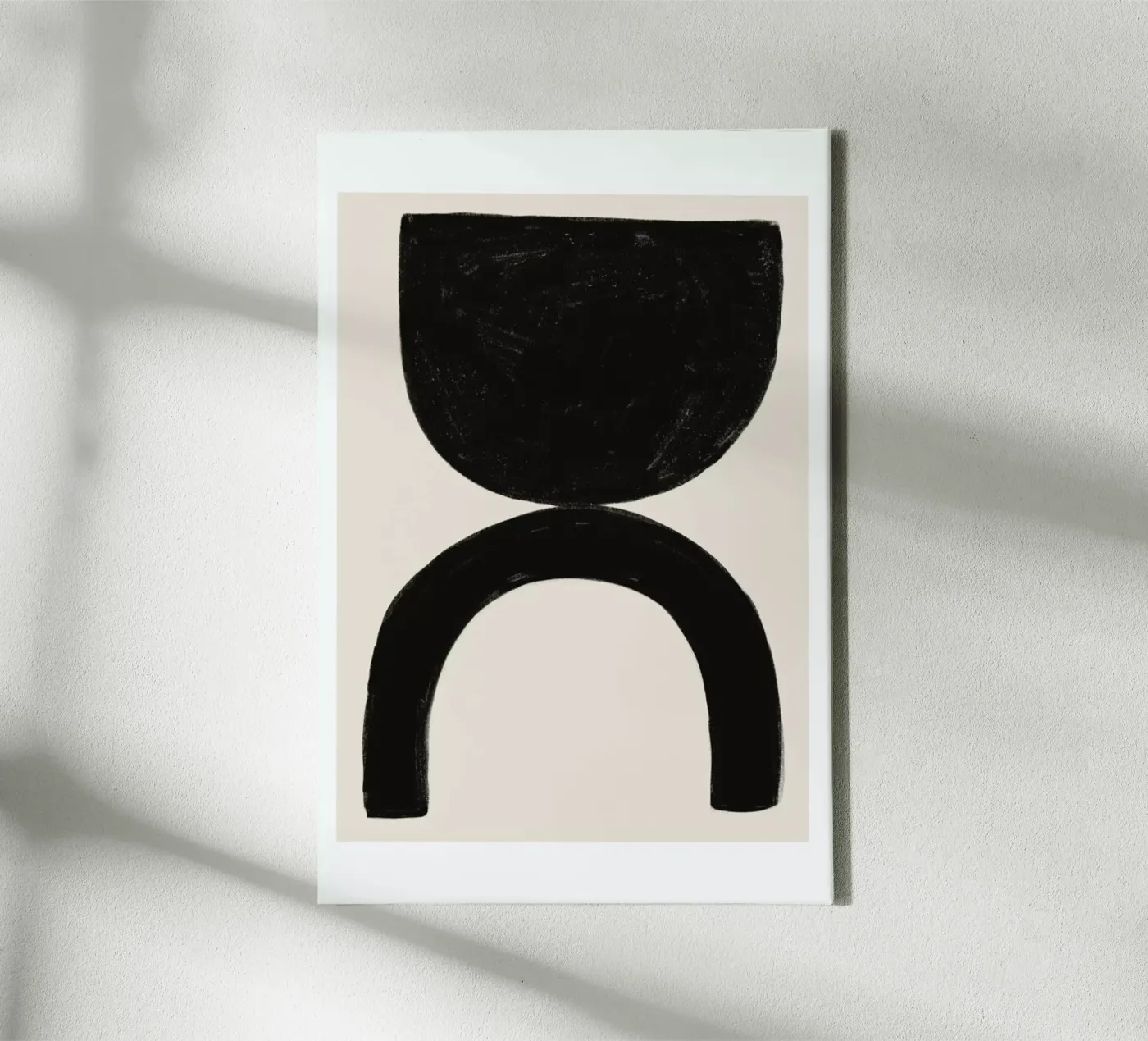 Two Sides canvas van Mottos by Sinan Saydik