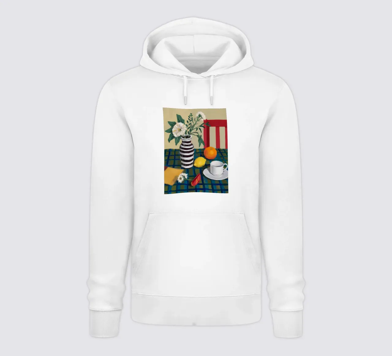 Vaso a righe Serenity felpa con cappuccio da Fable Tempa