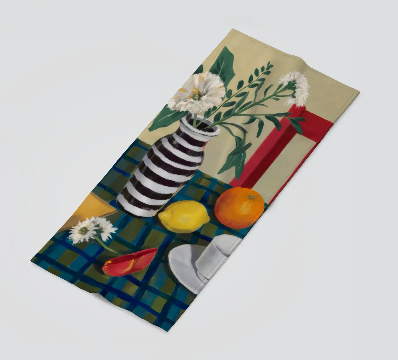 Vaso a righe Serenity telo mare da Fable Tempa