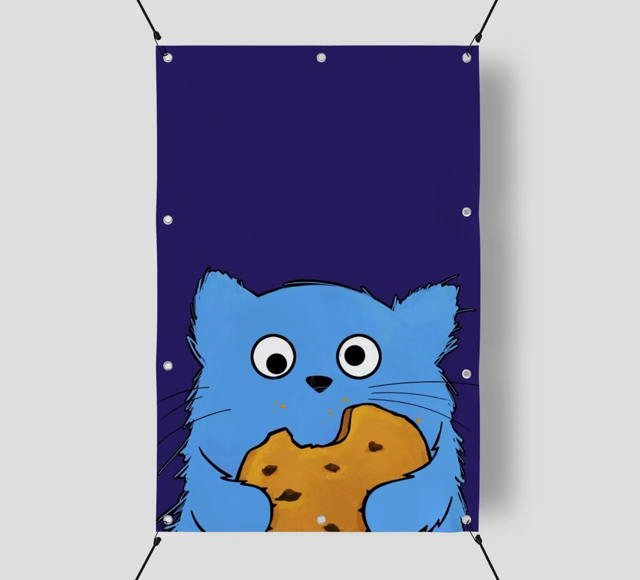 Cat Cookie telo in pvc da Doozal