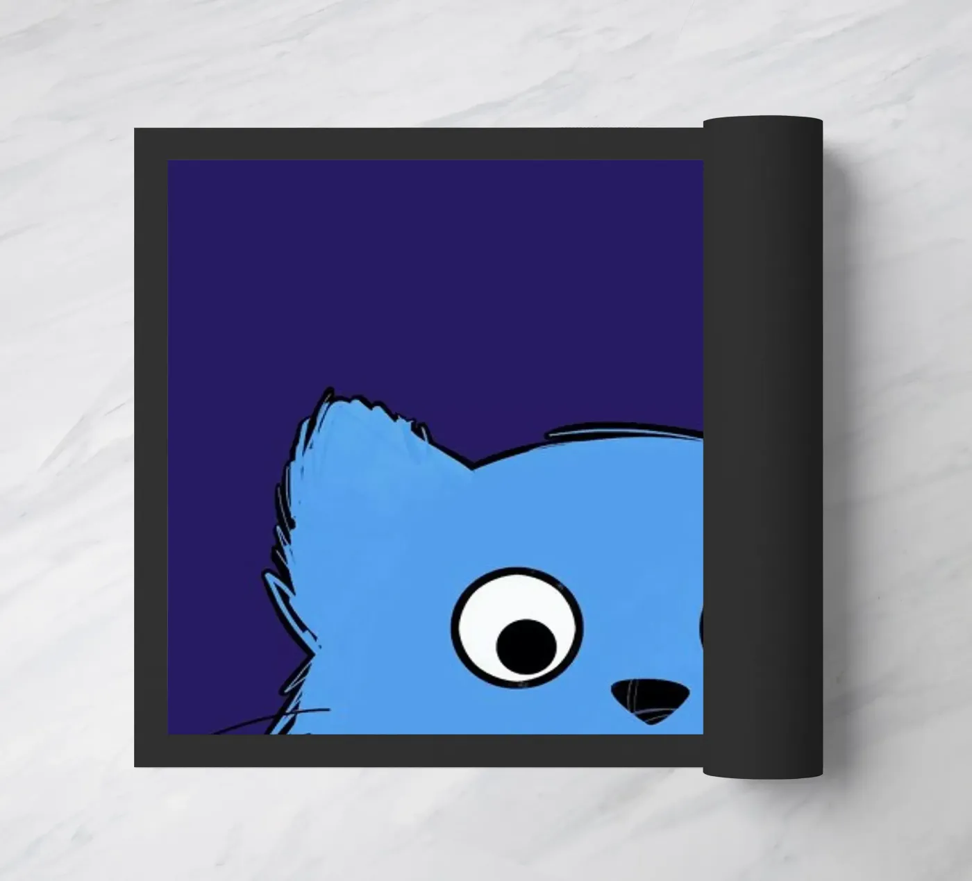 Cat Cookie doormat by Doozal