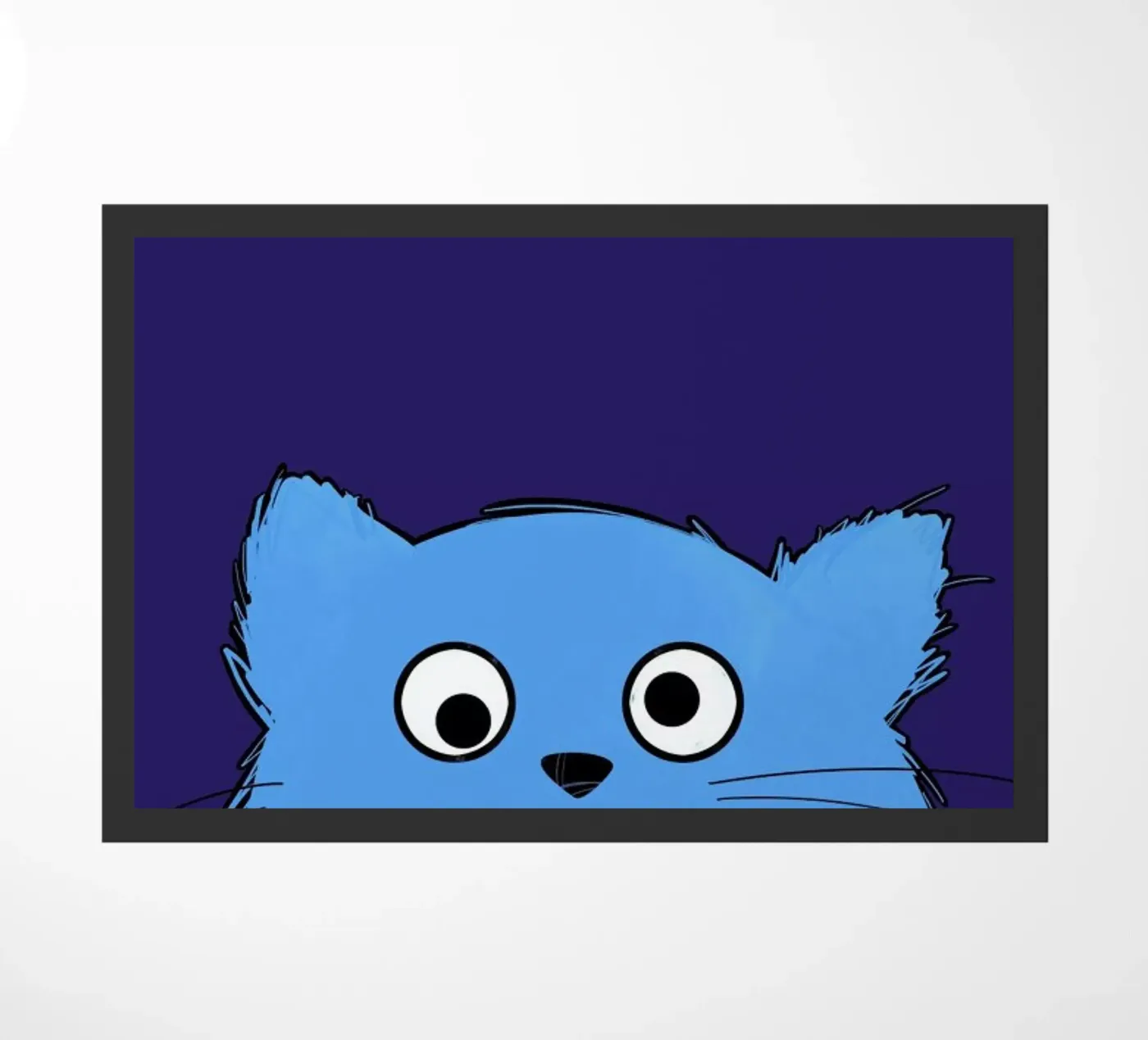 Cat Cookie doormat by Doozal