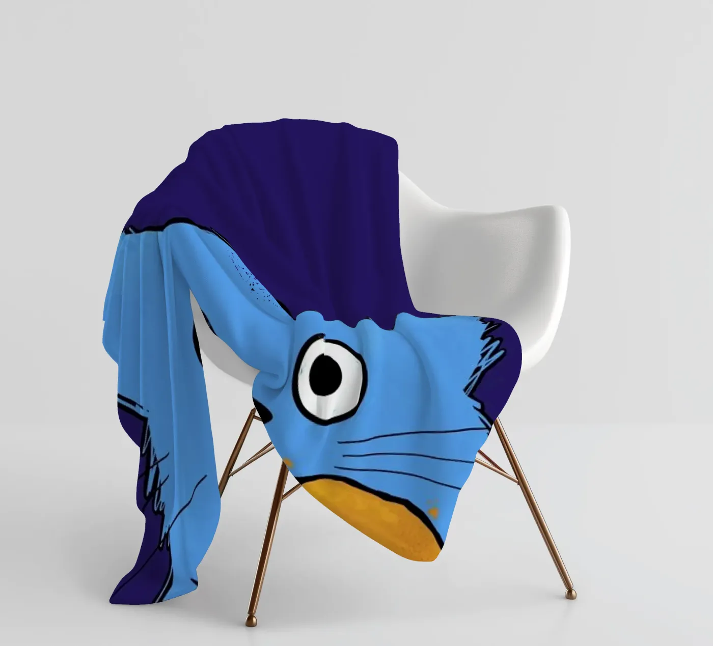 Cat Cookie fleecedeken van Doozal