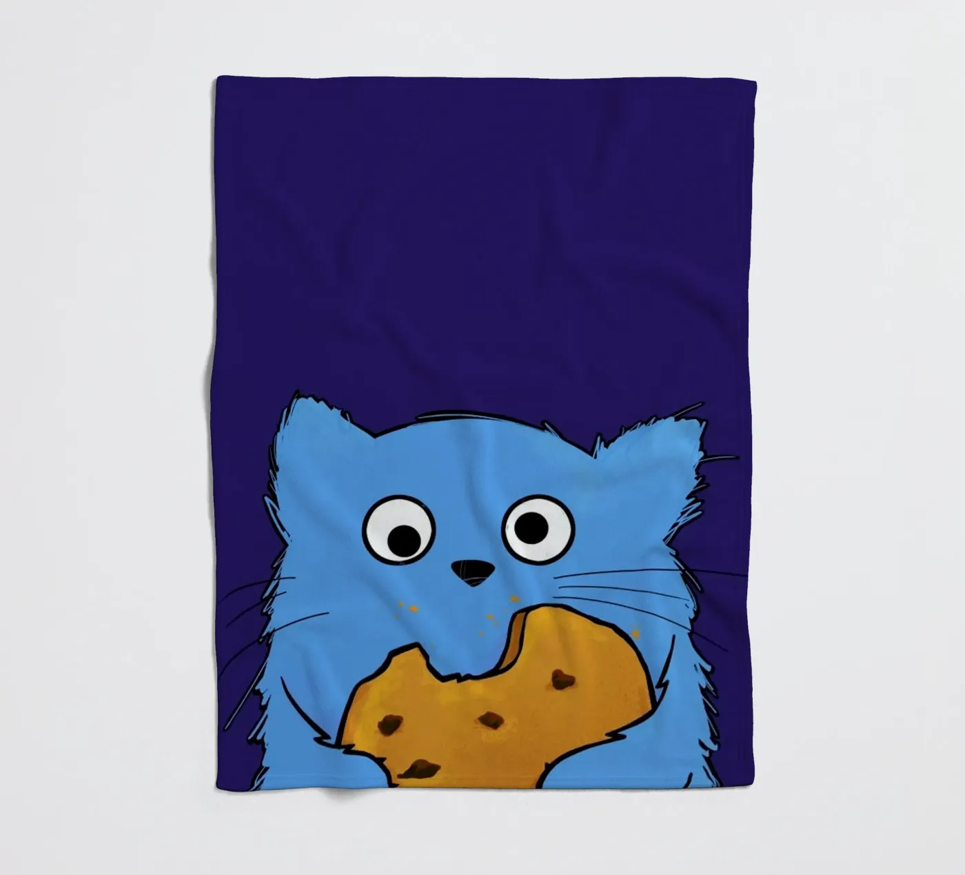 Cat Cookie fleecedeken van Doozal