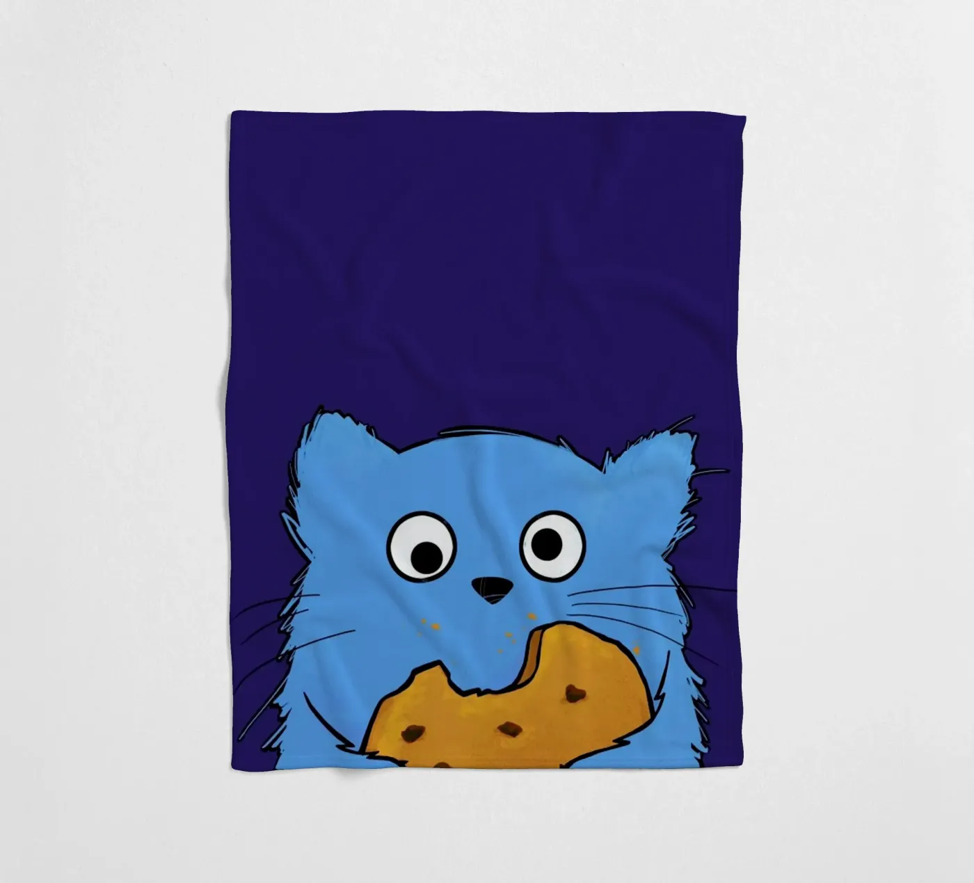 Cat Cookie fleecedeken van Doozal