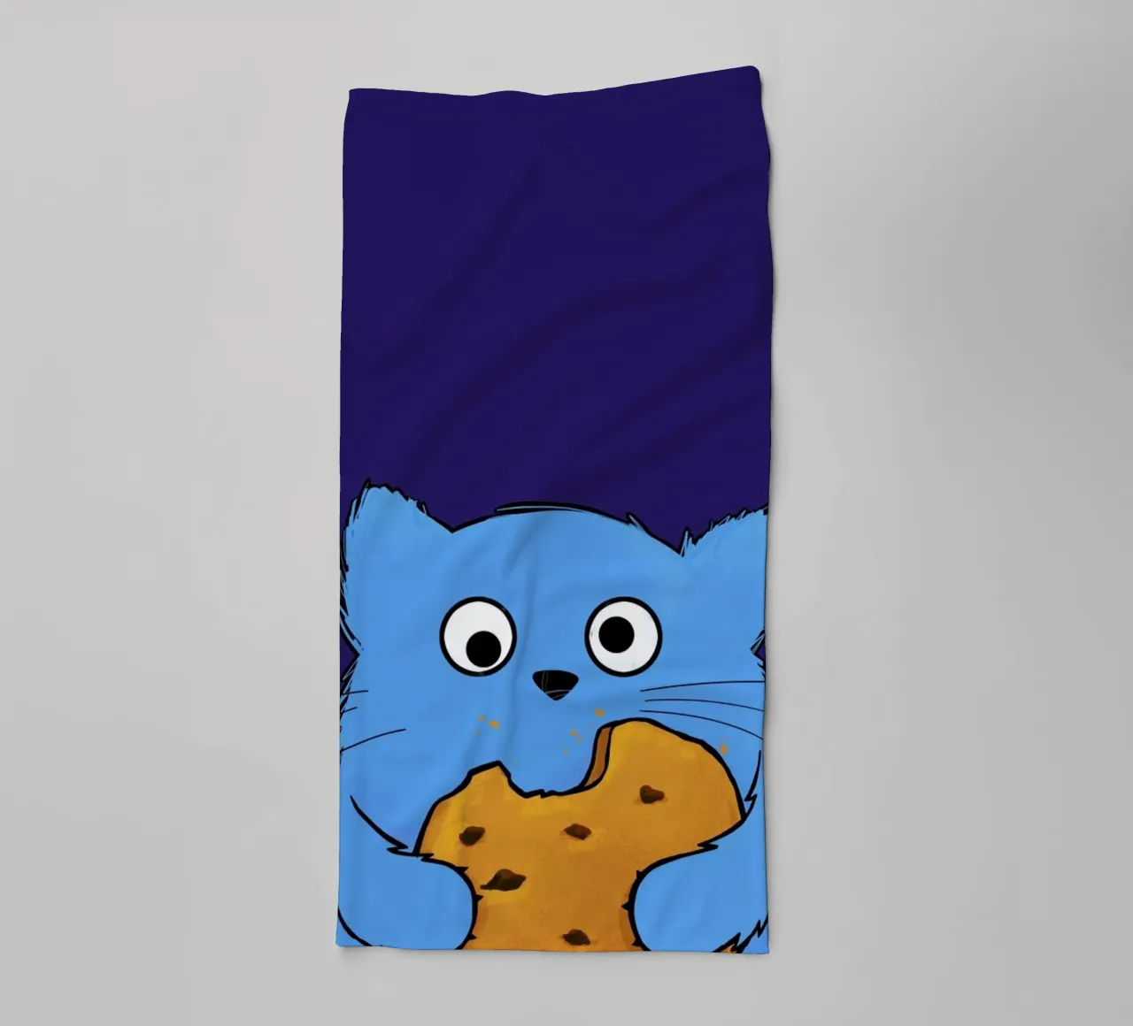 Cat Cookie asciugamano da bagno da Doozal