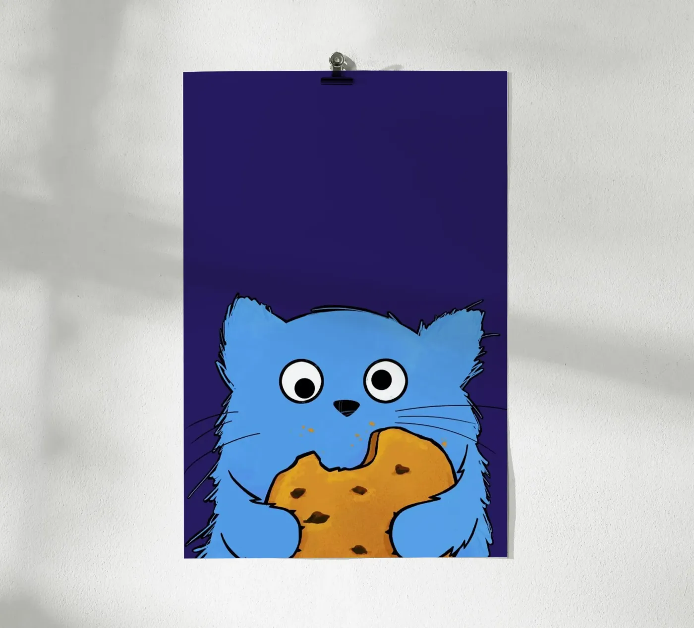 Cat Cookie Poster von Doozal