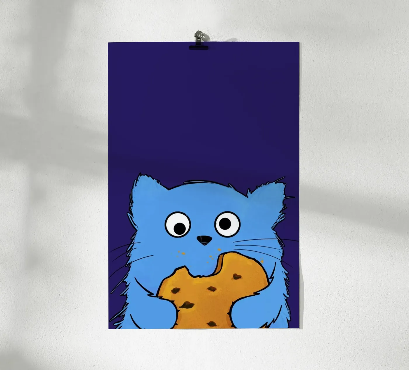 Cat Cookie Poster von Doozal