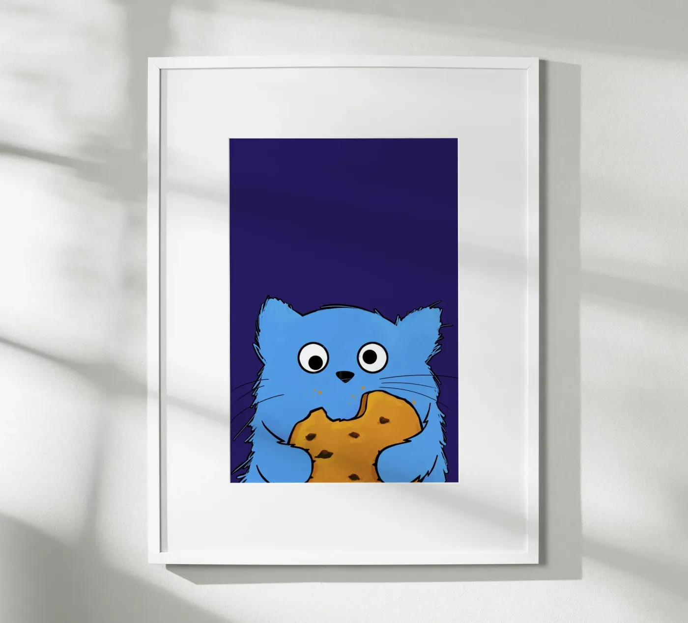 Cat Cookie Poster von Doozal