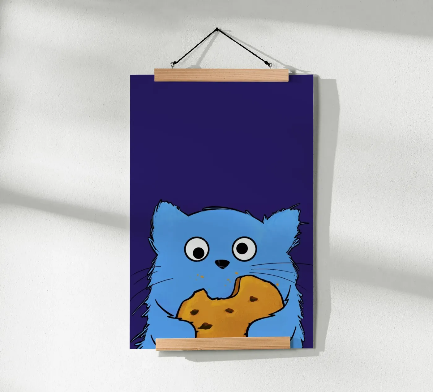 Cat Cookie Poster von Doozal