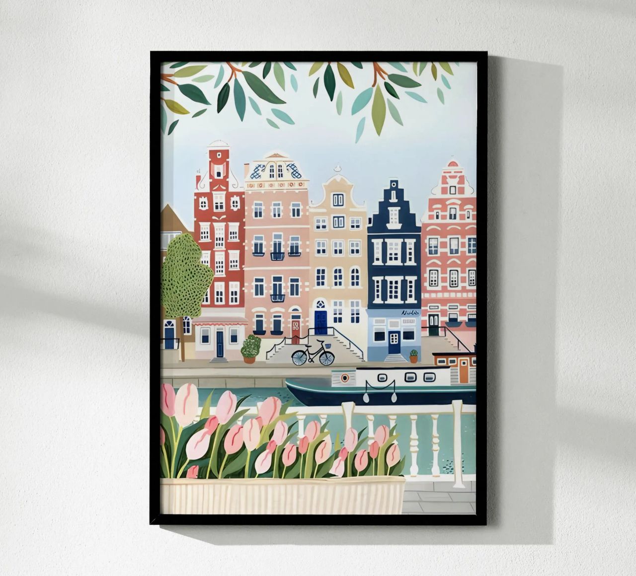 Amsterdam poster van Neil Parker