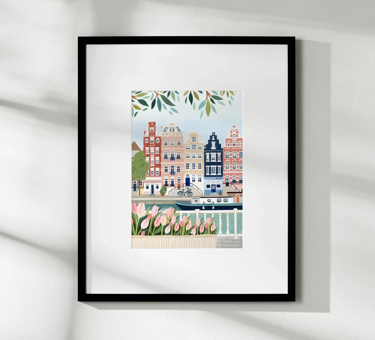Amsterdam poster van Neil Parker