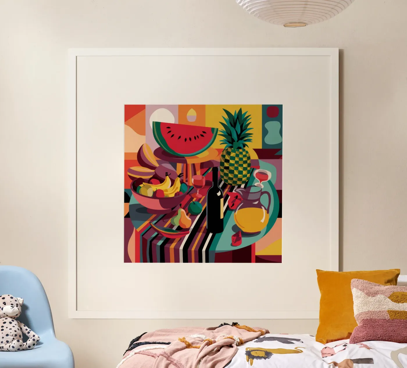 Pineapple Slice Rhapsody poster by Fable Tempa