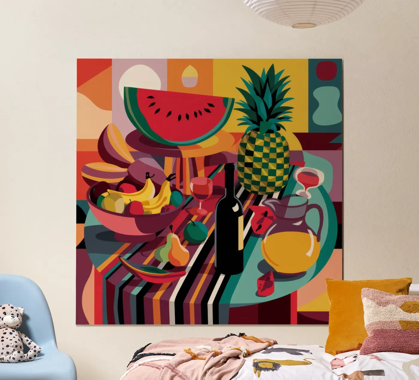 Pineapple Slice Rhapsody poster by Fable Tempa