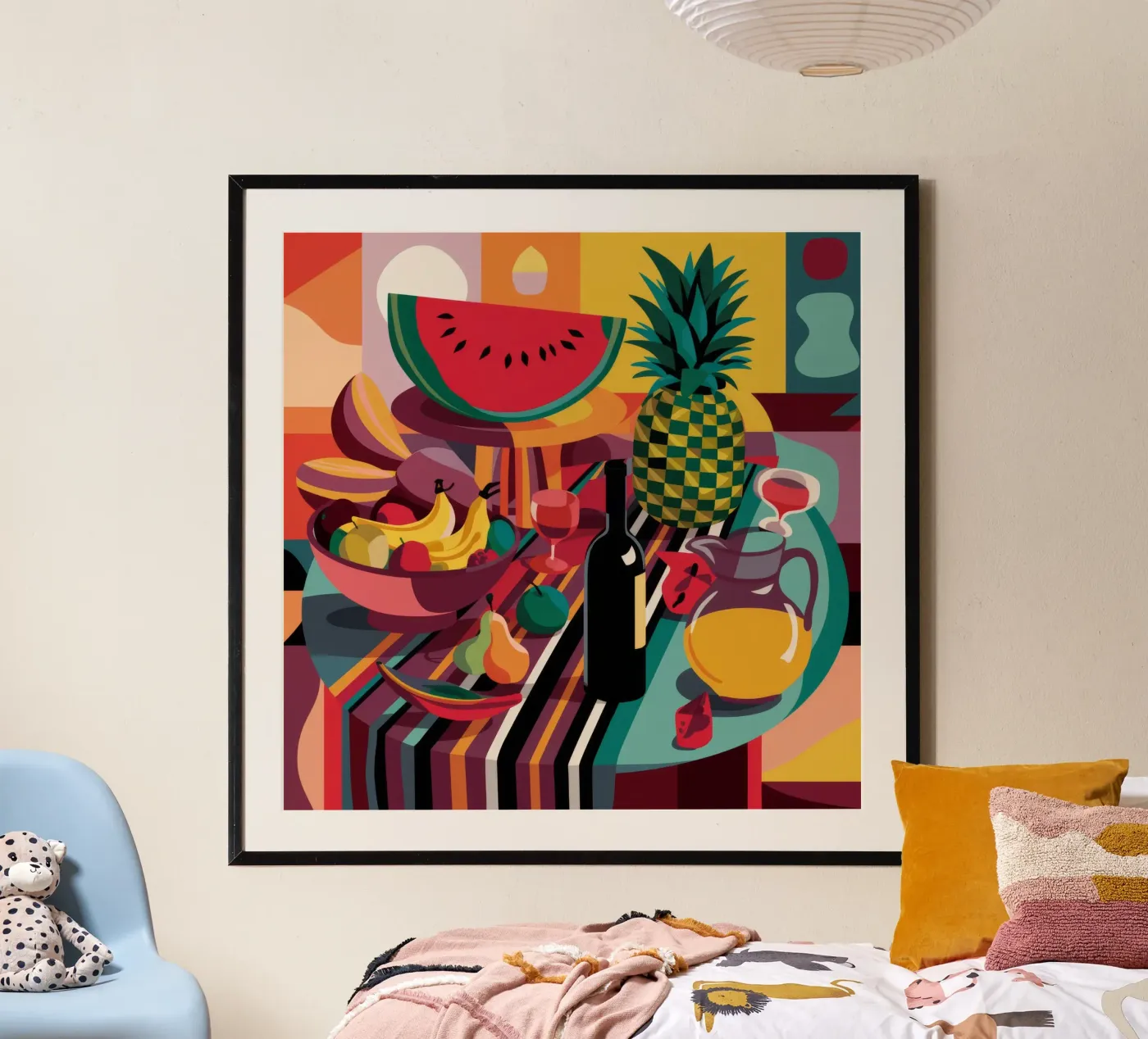 Pineapple Slice Rhapsody poster by Fable Tempa