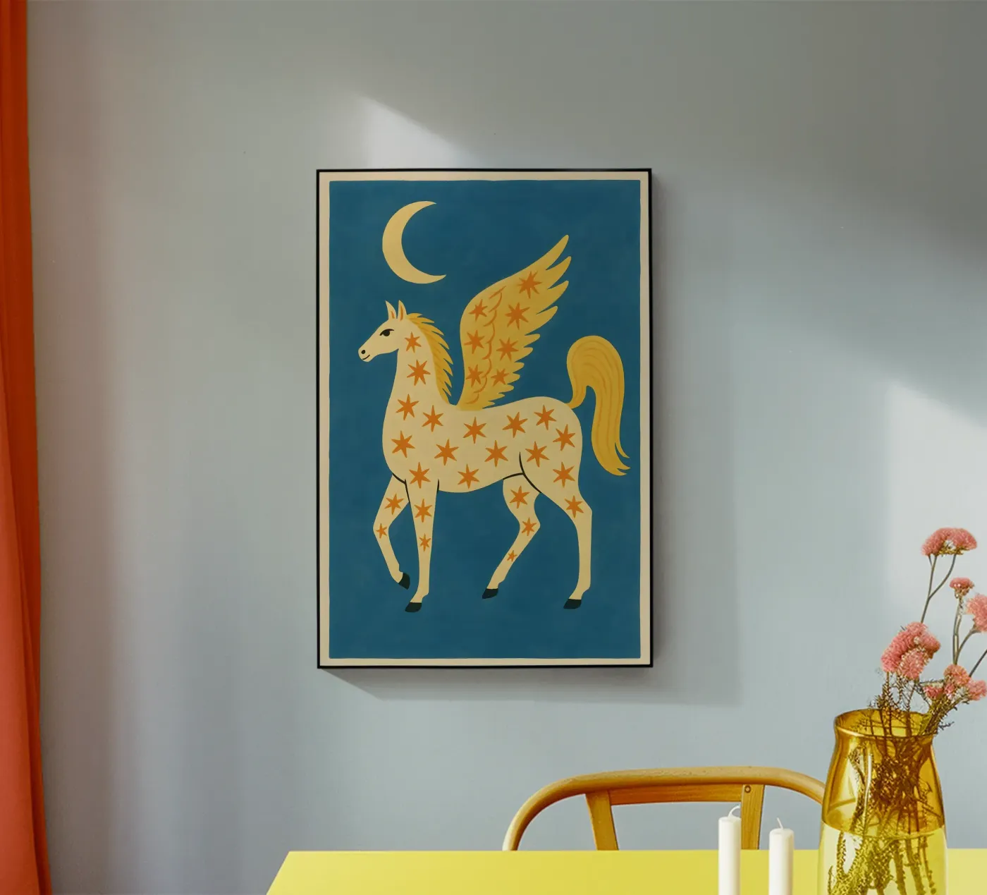 Moonlit Winged Unicorn plexiglass da Art.Piece