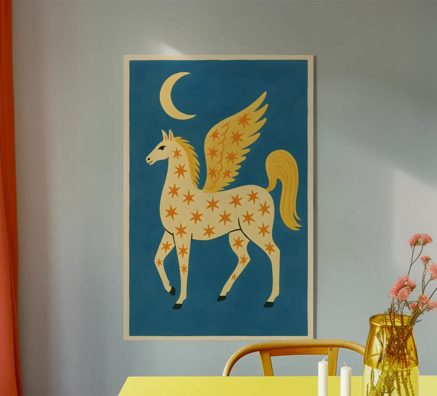 Moonlit Winged Unicorn plexiglass da Art.Piece