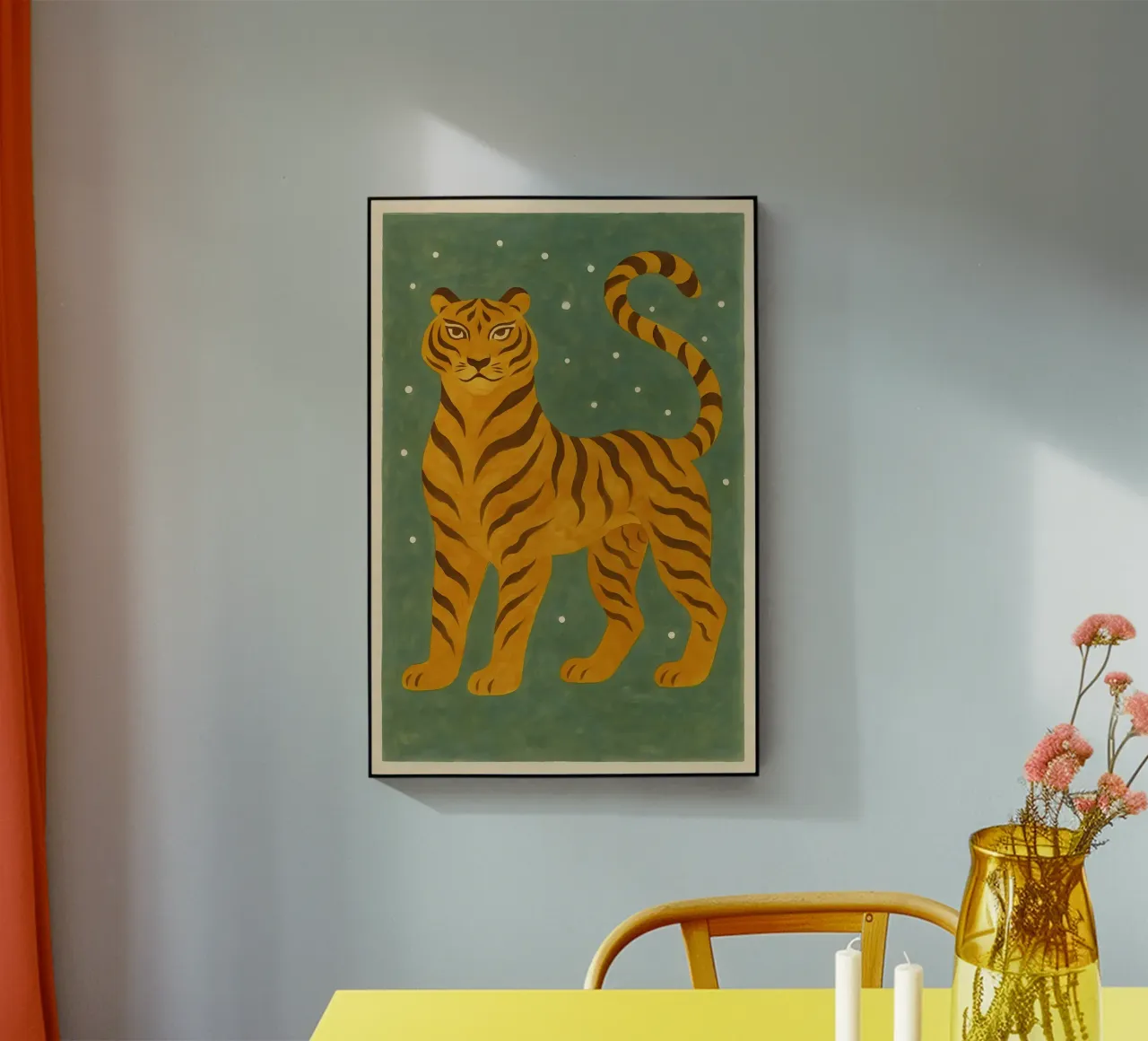 Forest Shadow Tiger plexiglass da Art.Piece