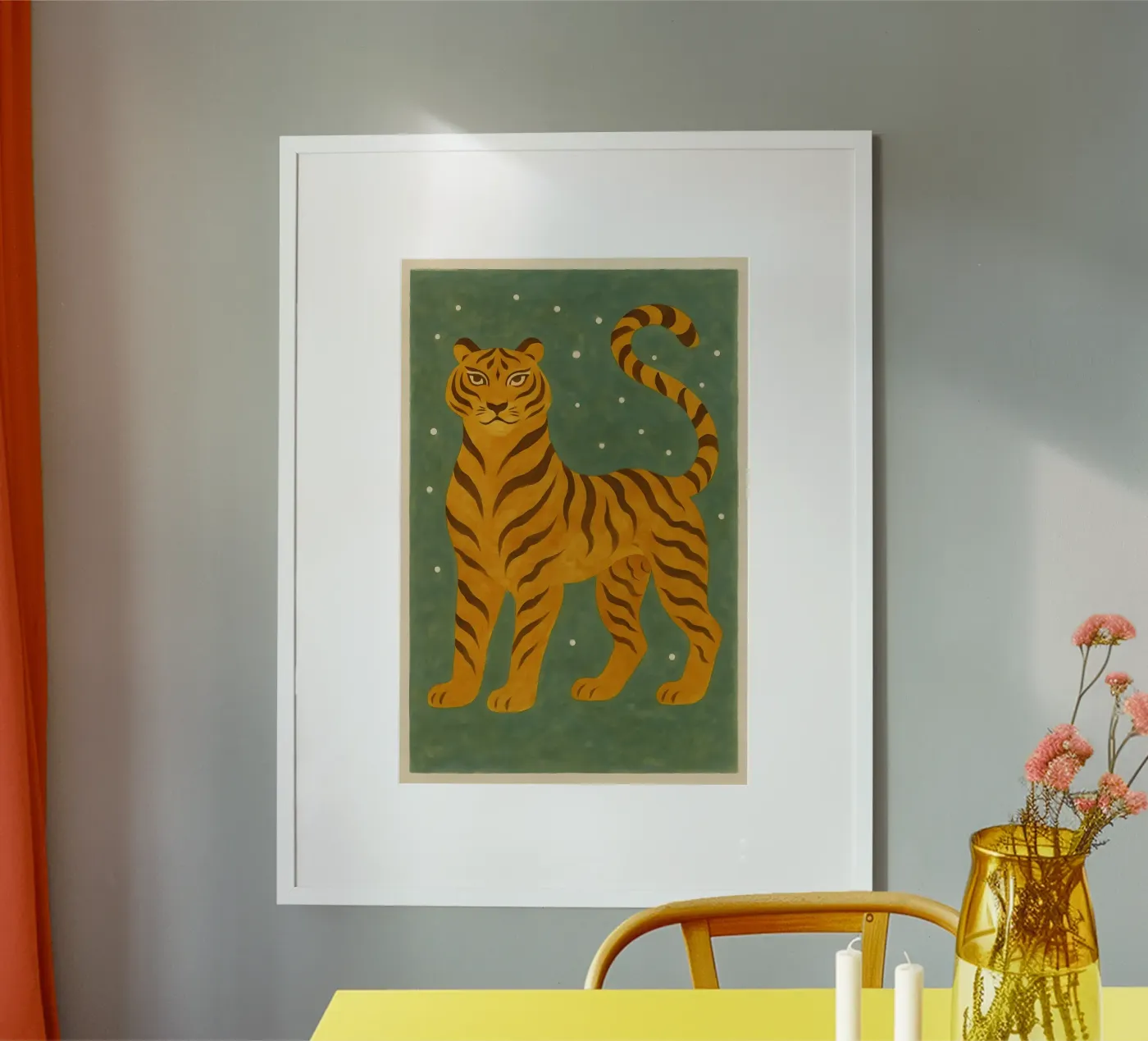 Forest Shadow Tiger poster da Art.Piece