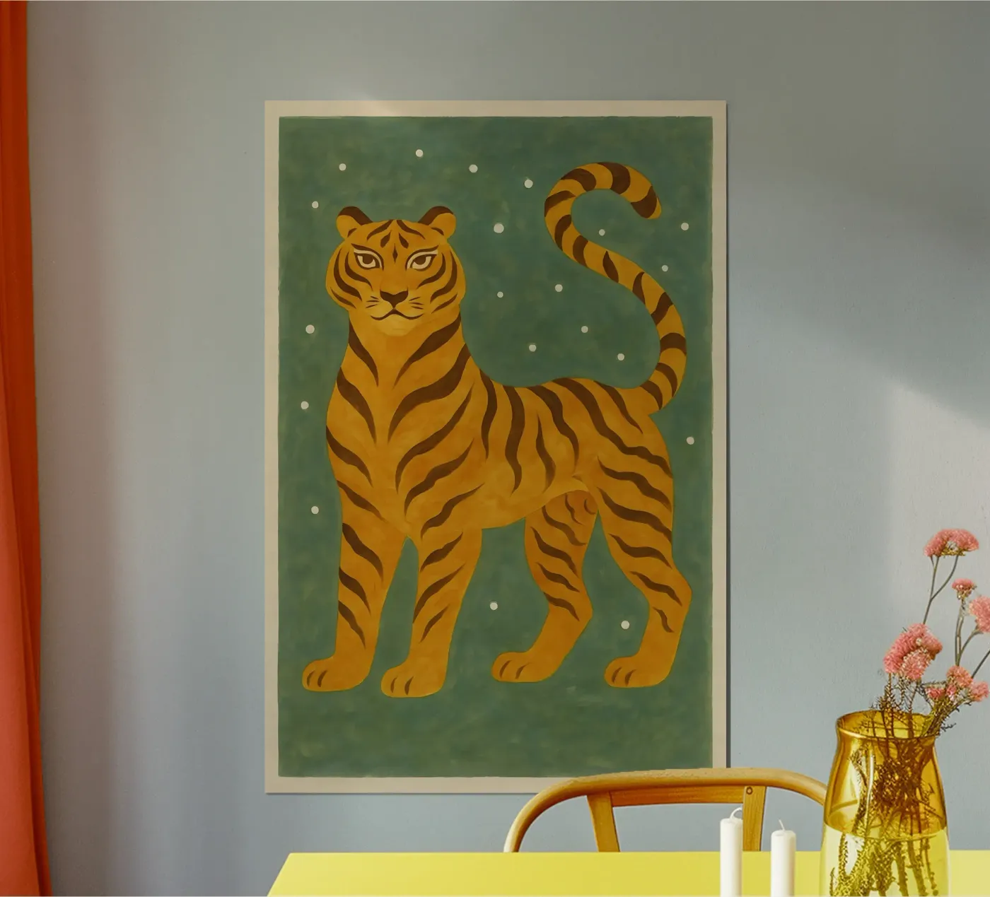 Forest Shadow Tiger poster da Art.Piece