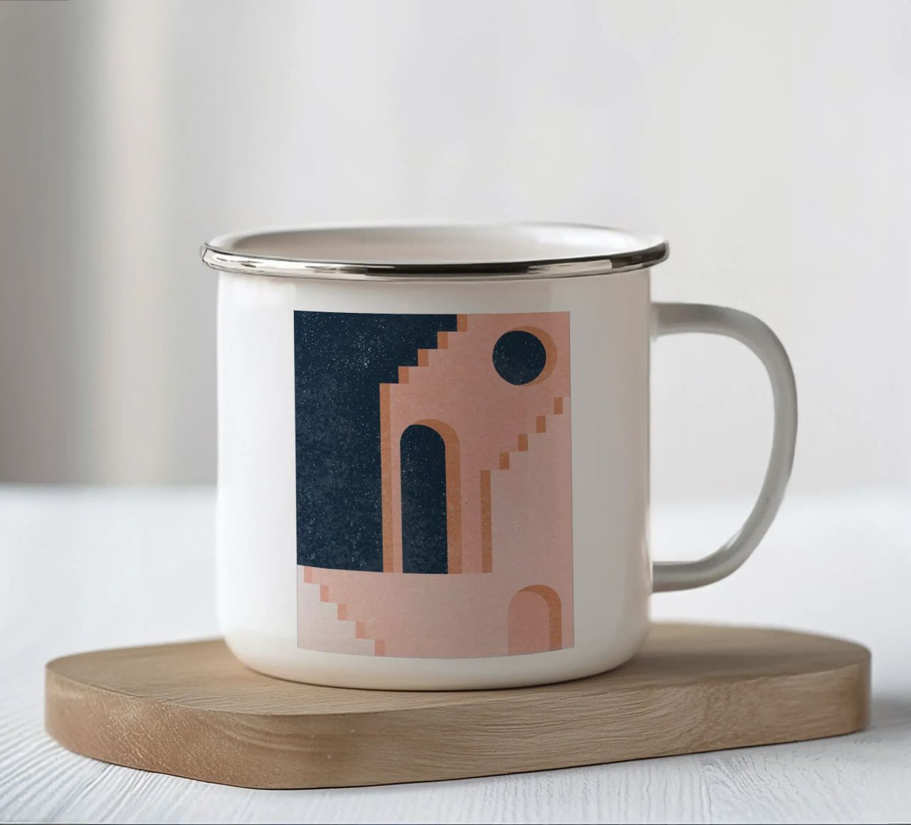 Metafisica Vision tazza in smalto da designdn