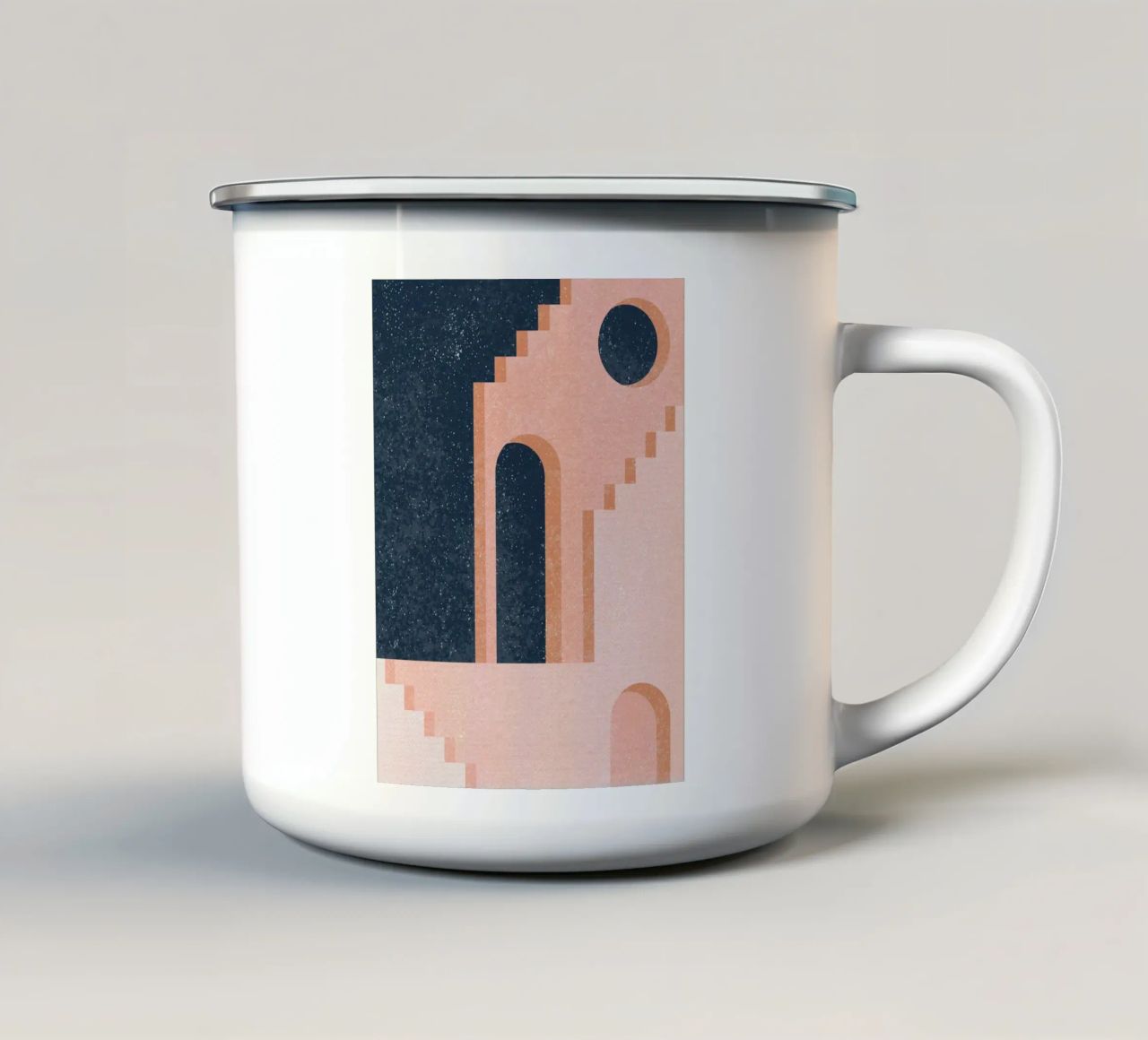 Metafisica Vision tazza in smalto da designdn