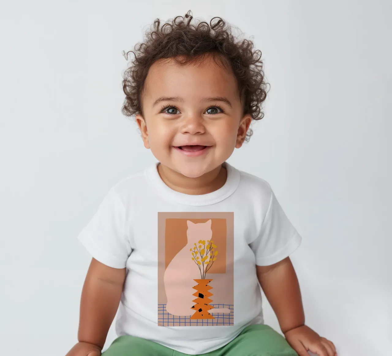 Hide and Seek maglietta neonato da Pure