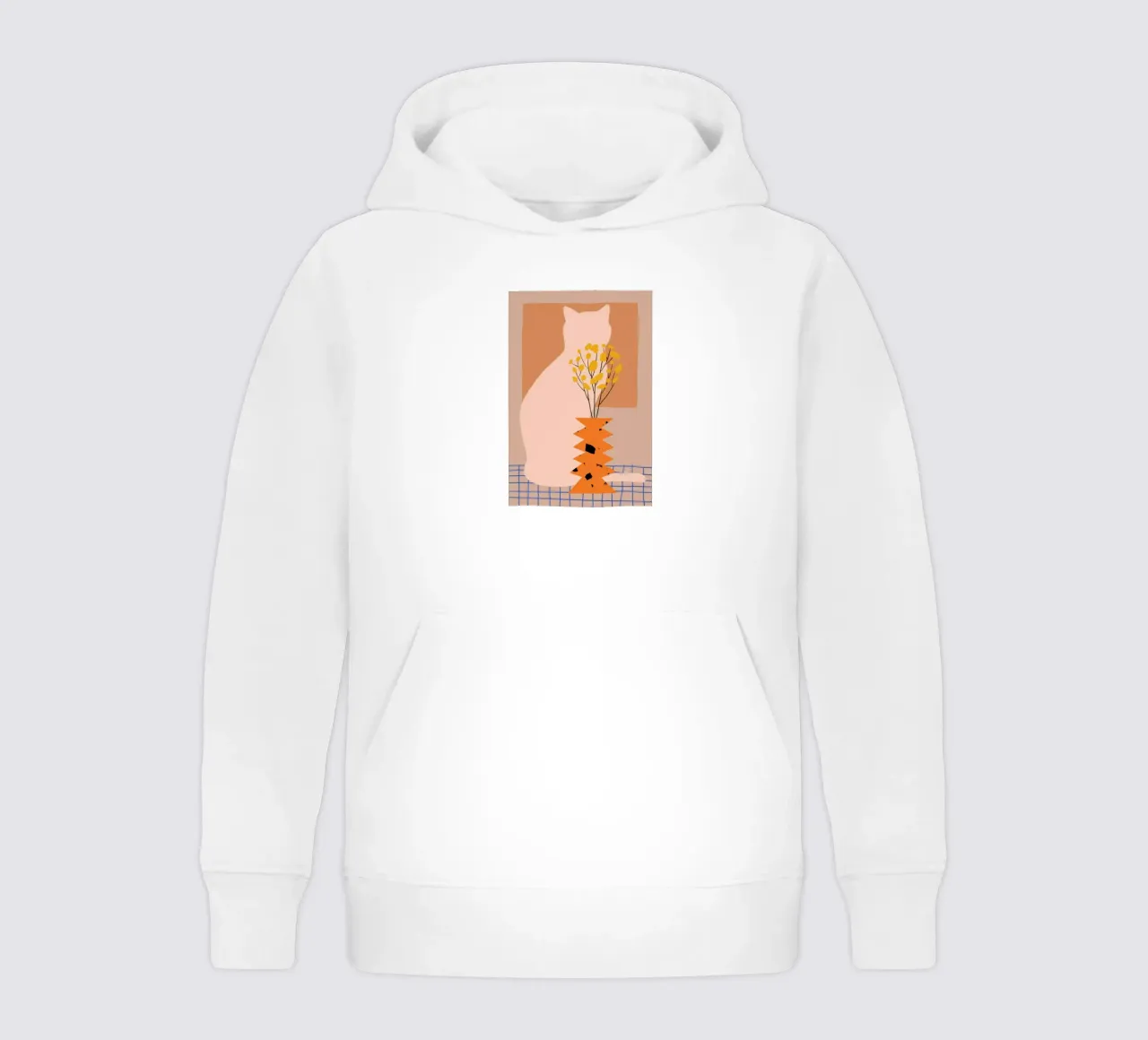 Hide and Seek felpa bambino con cappuccio da Pure