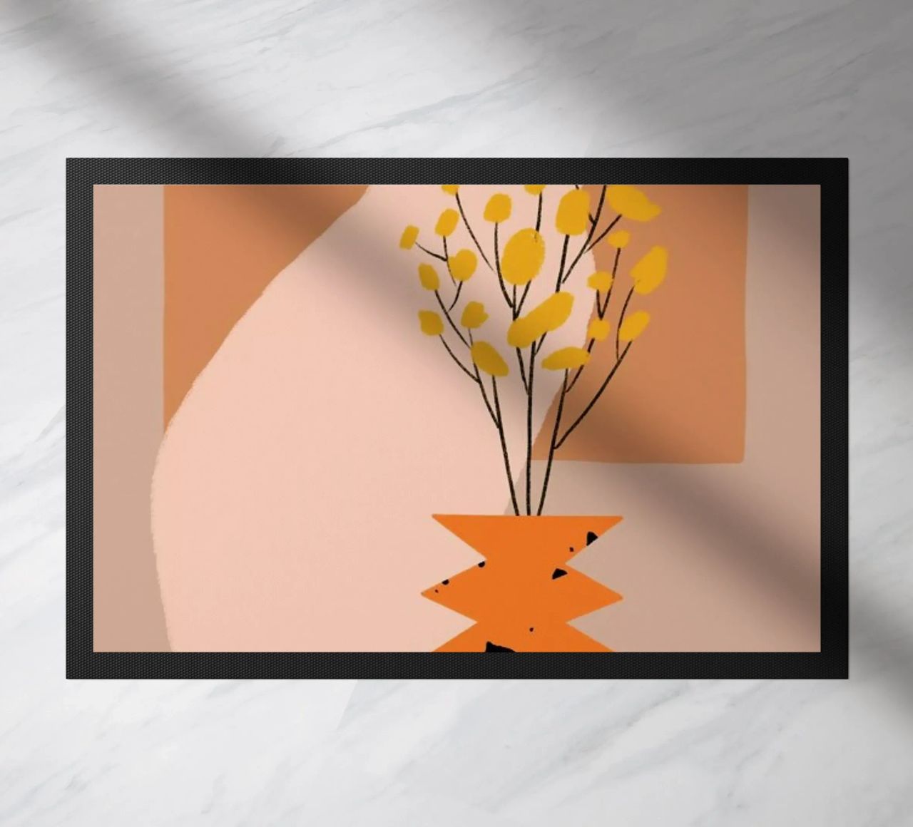 Hide and Seek doormat by Pure