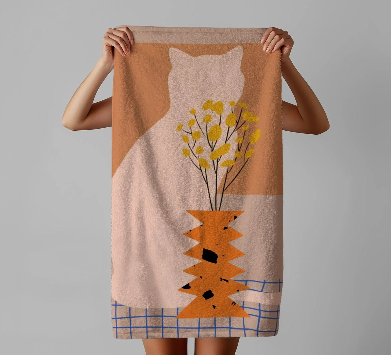 Hide and Seek towel by Pure