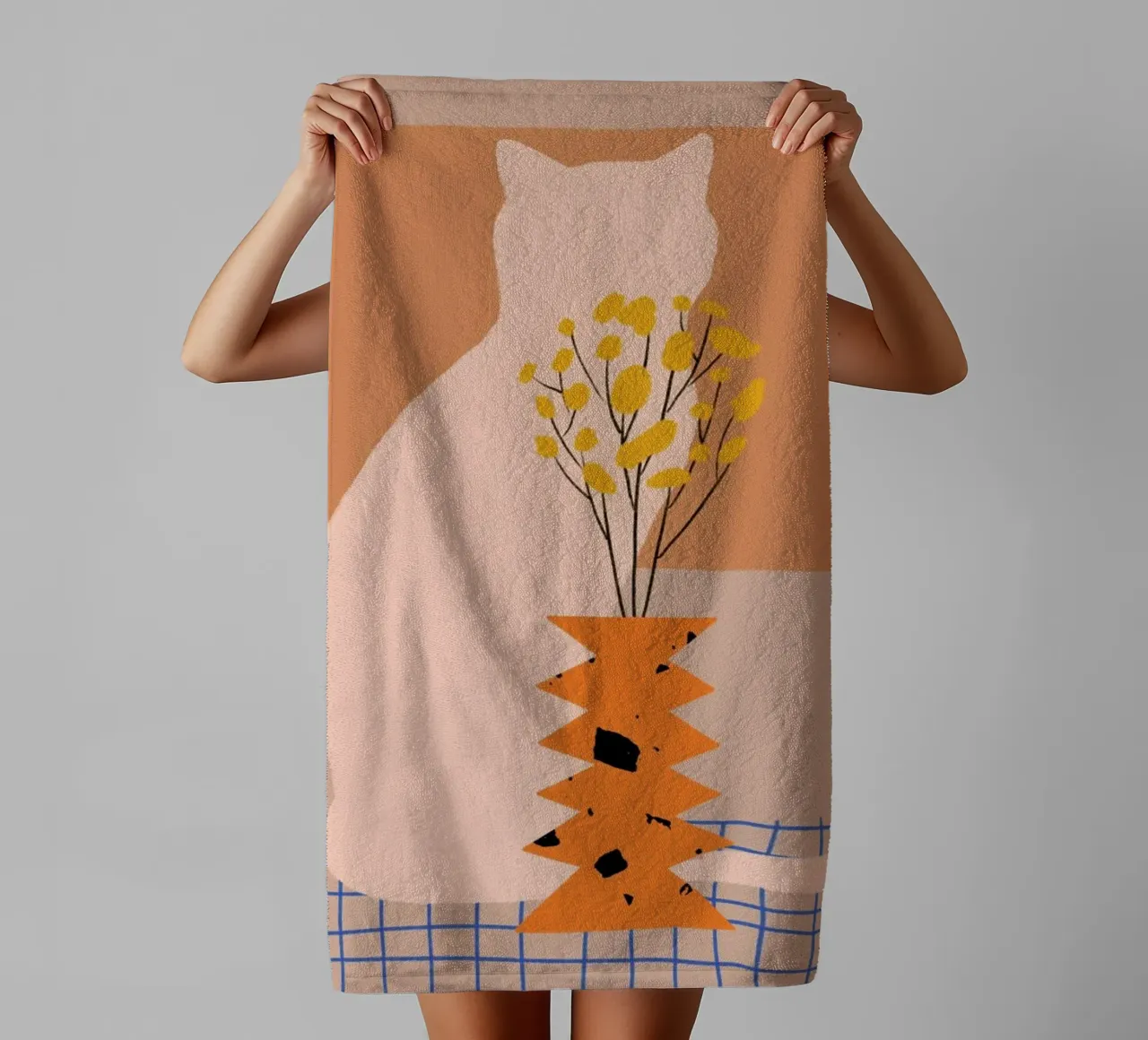 Hide and Seek asciugamano da bagno da Pure