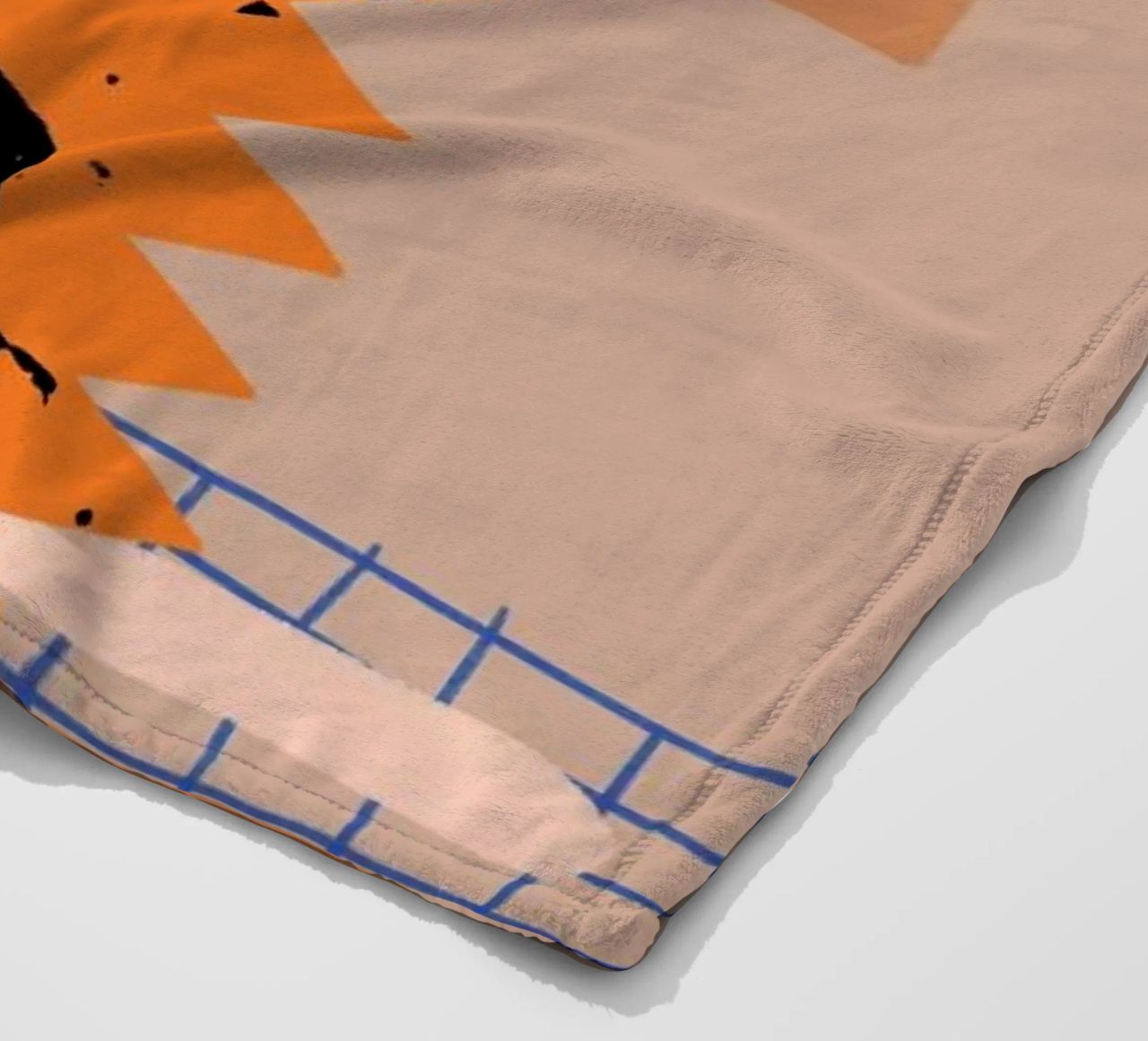 Hide and Seek fleece blanket by Pure