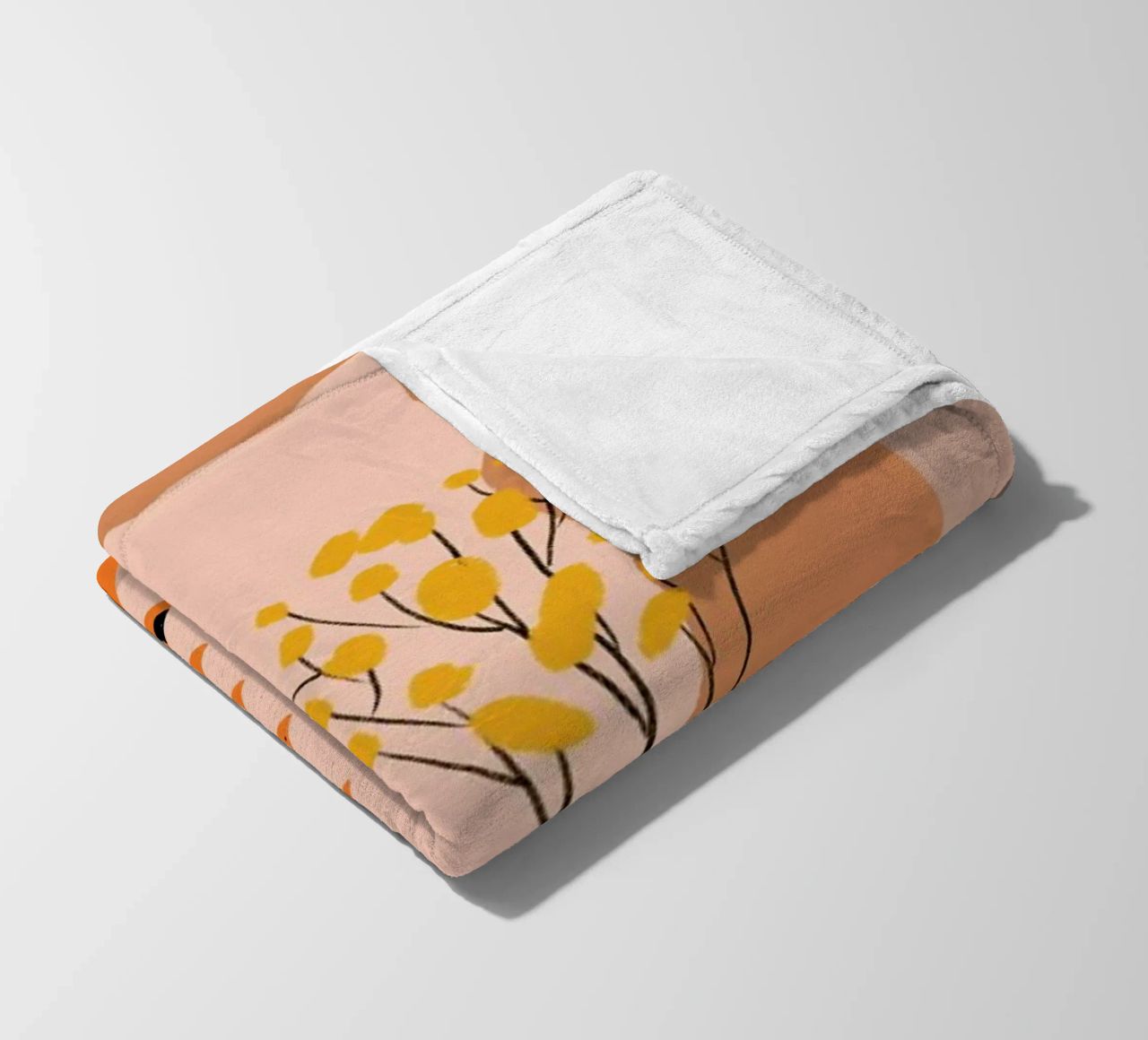 Hide and Seek fleece blanket by Pure