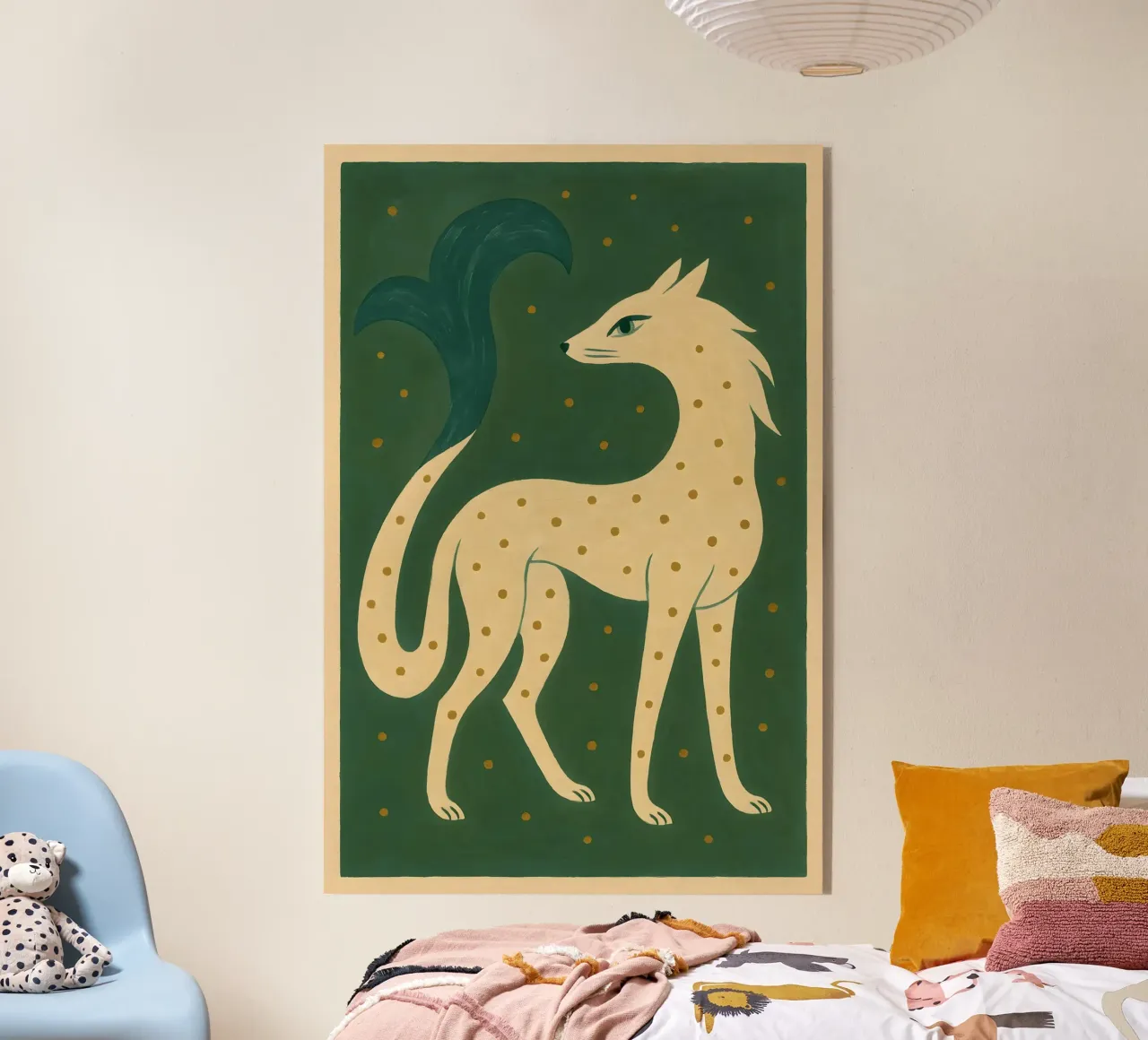 Emerald Sea Fox plexiglass da Art.Piece