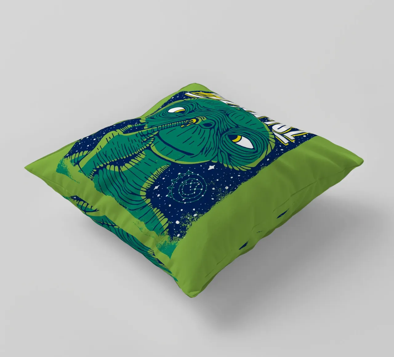 Blink 182 Alien With State Champs cuscino da lucasmeier