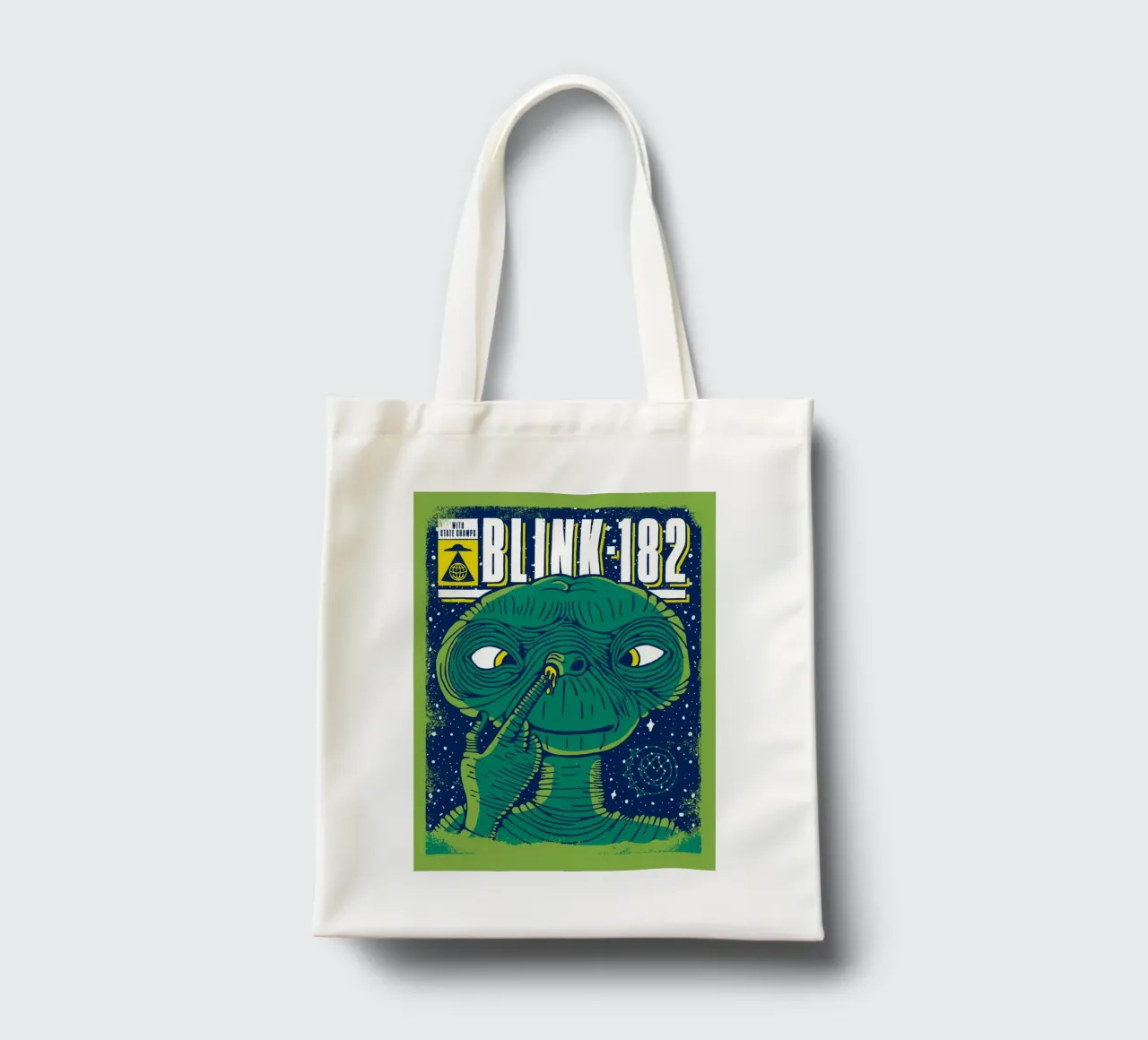 Blink 182 Alien With State Champs borsa in juta da lucasmeier