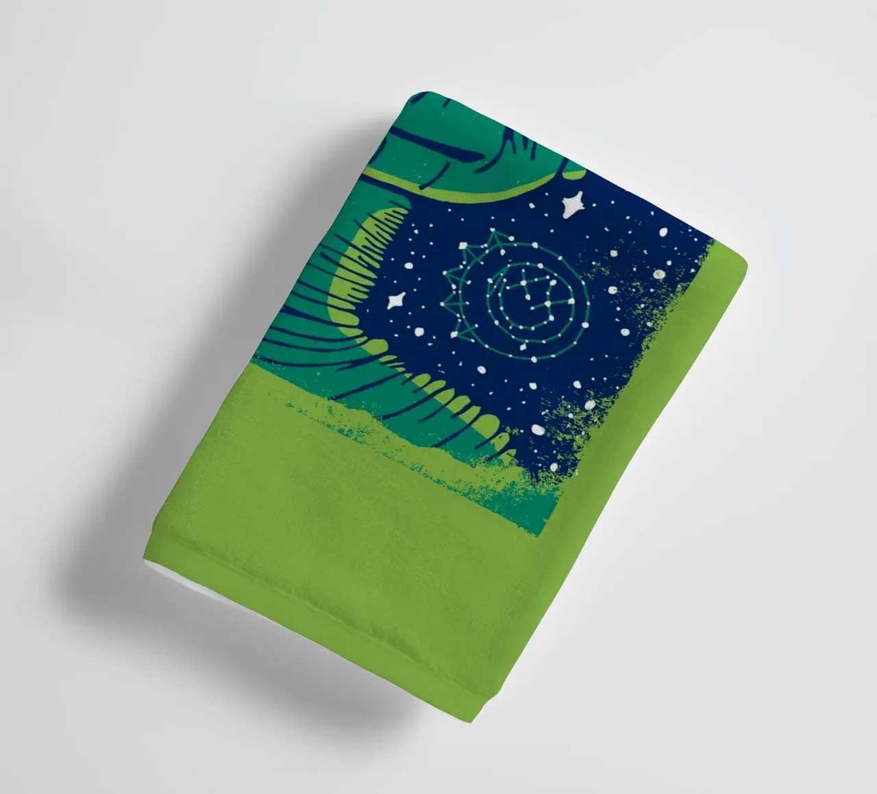 Blink 182 Alien With State Champs asciugamano da bagno da lucasmeier