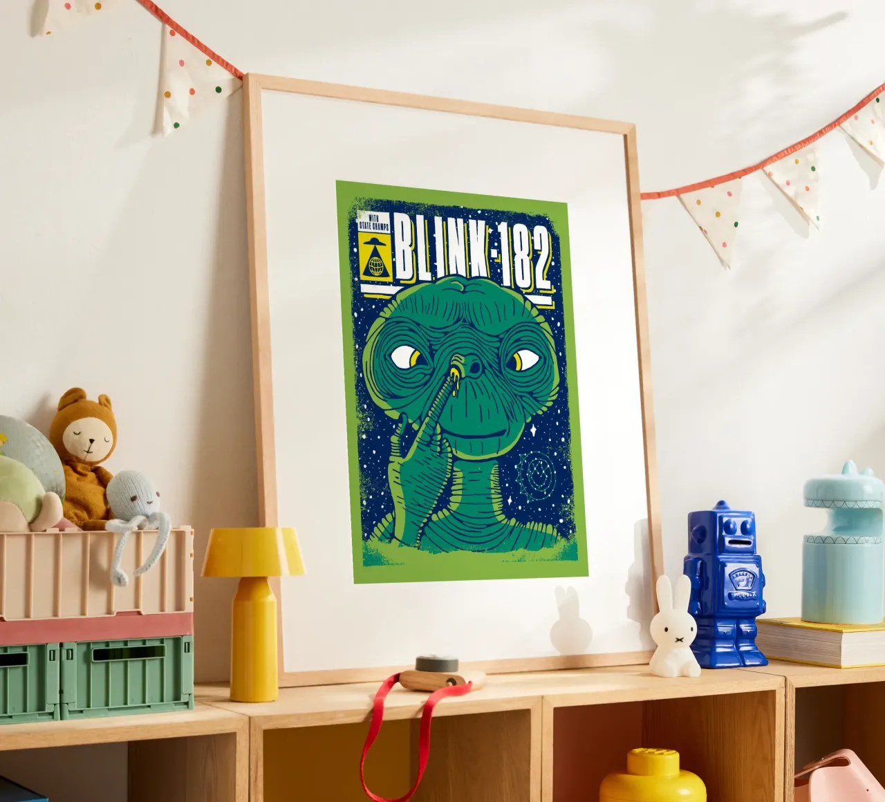 Blink 182 Alien With State Champs Poster von lucasmeier