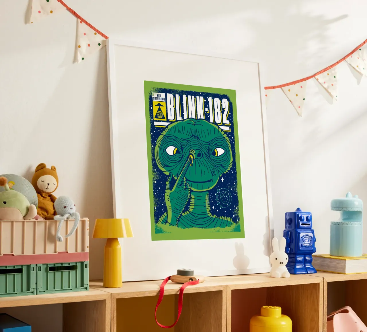 Blink 182 Alien With State Champs Poster von lucasmeier