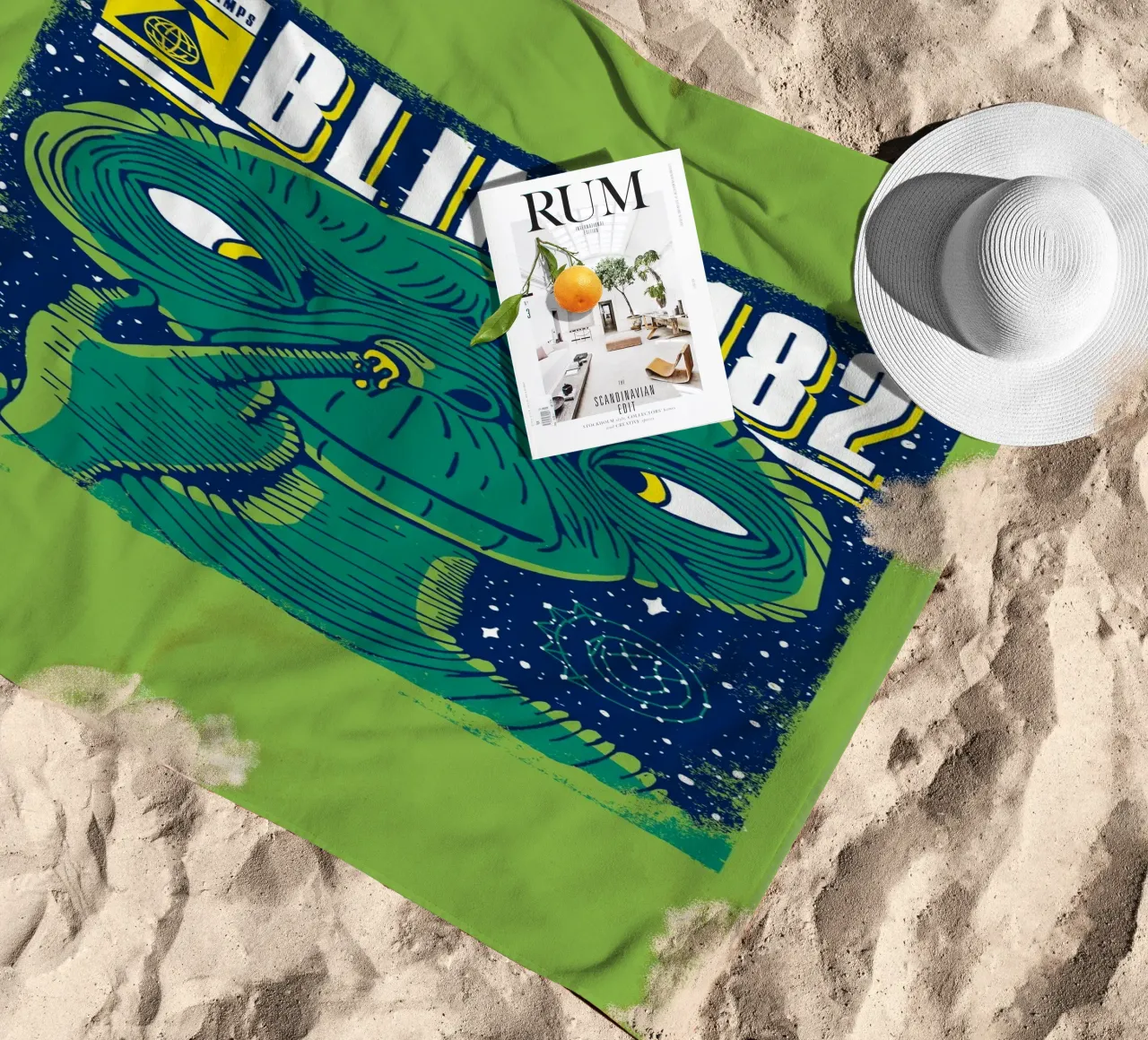 Blink 182 Alien With State Champs telo mare da lucasmeier