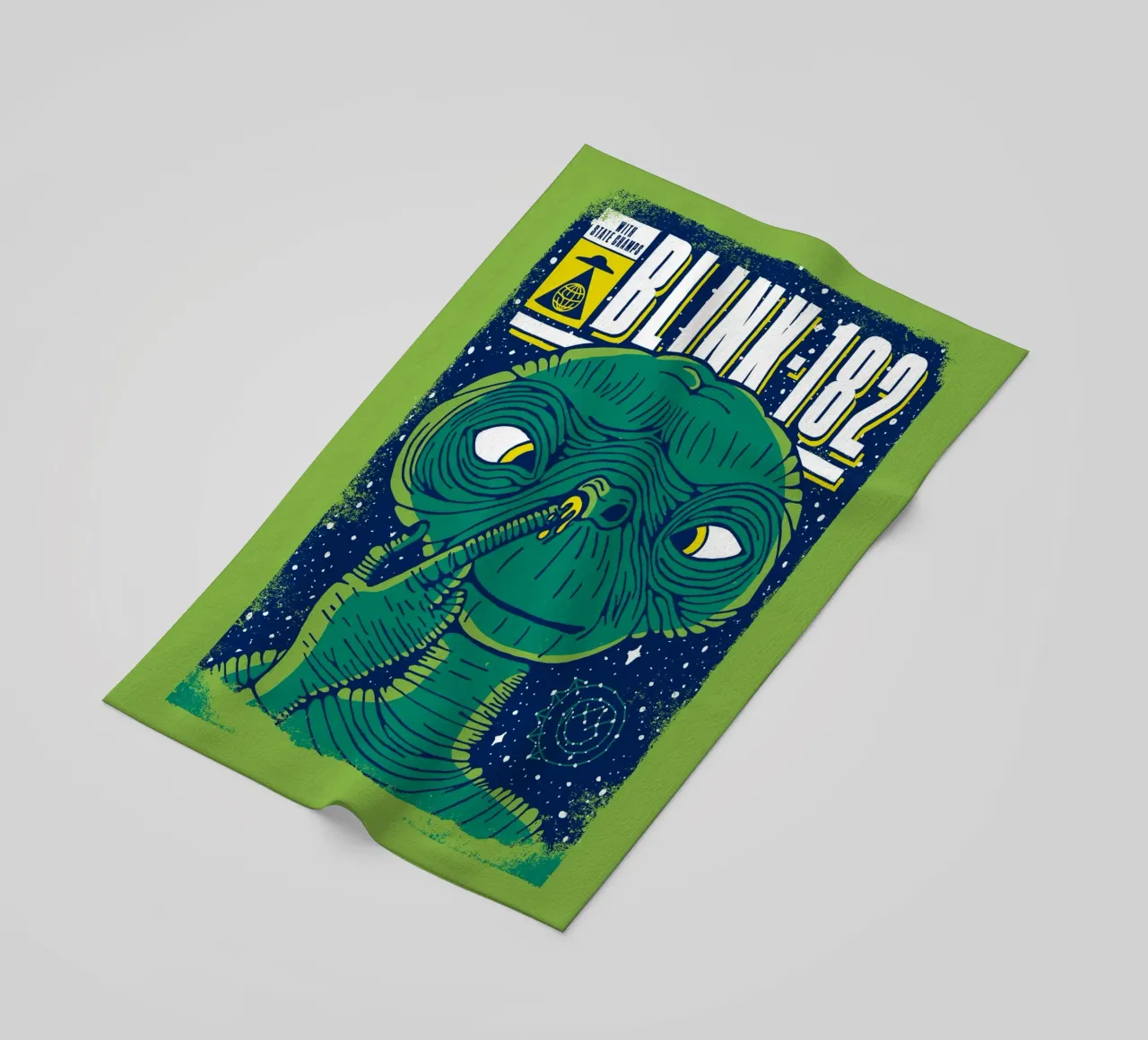 Blink 182 Alien With State Champs telo mare da lucasmeier