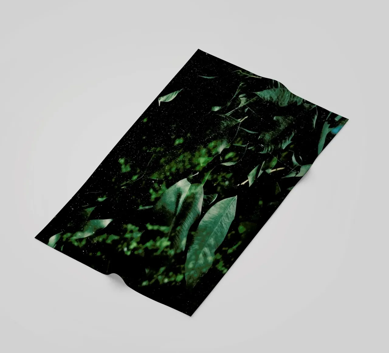 Abstract Greens In The Sun telo mare da Sebastian Hilgetag